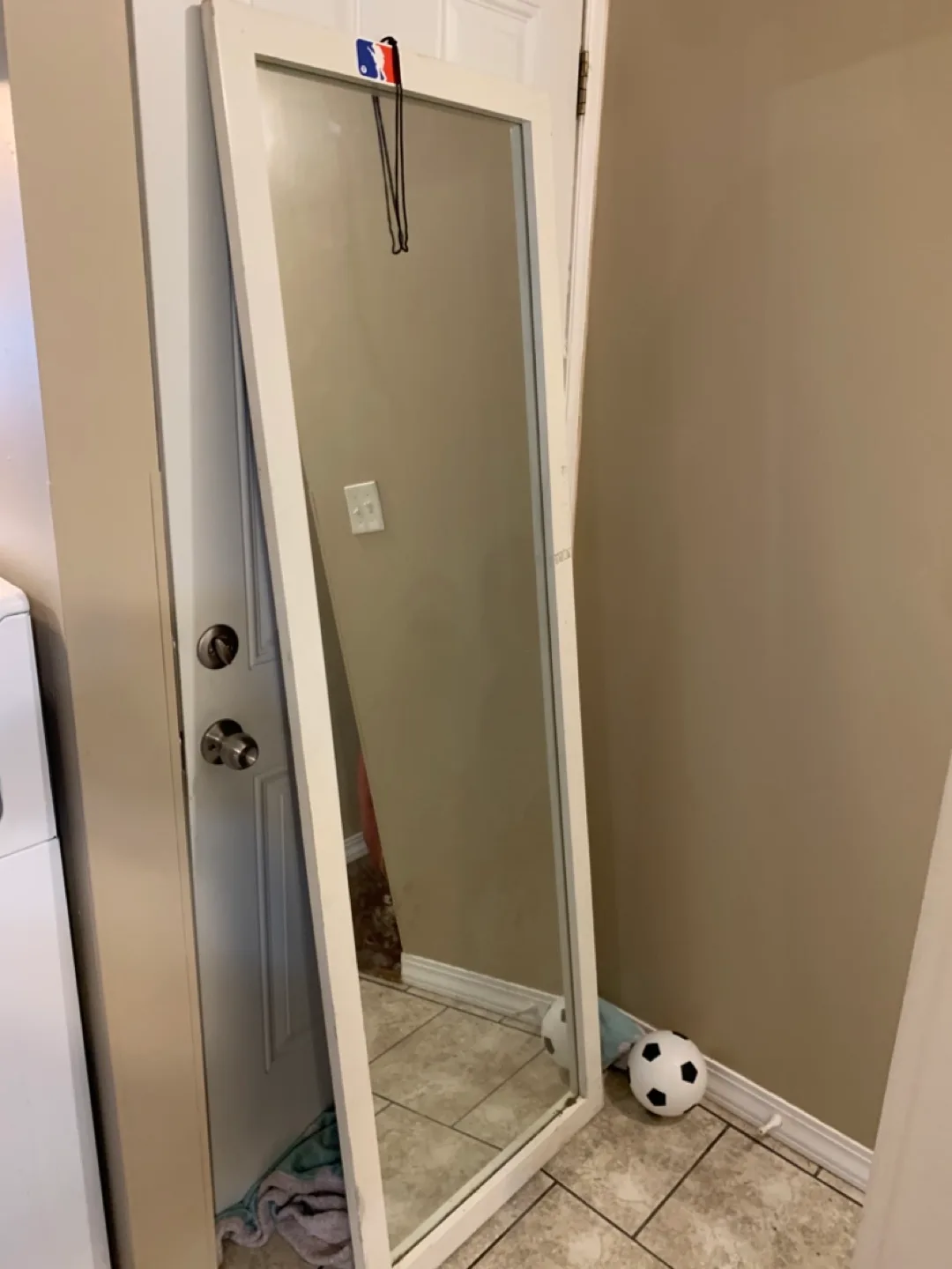 Full Length Mirror - White Frame thumbnail