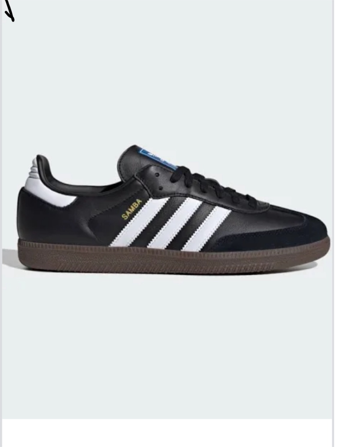 Adidas Samba OG Black/White, Size 8.5