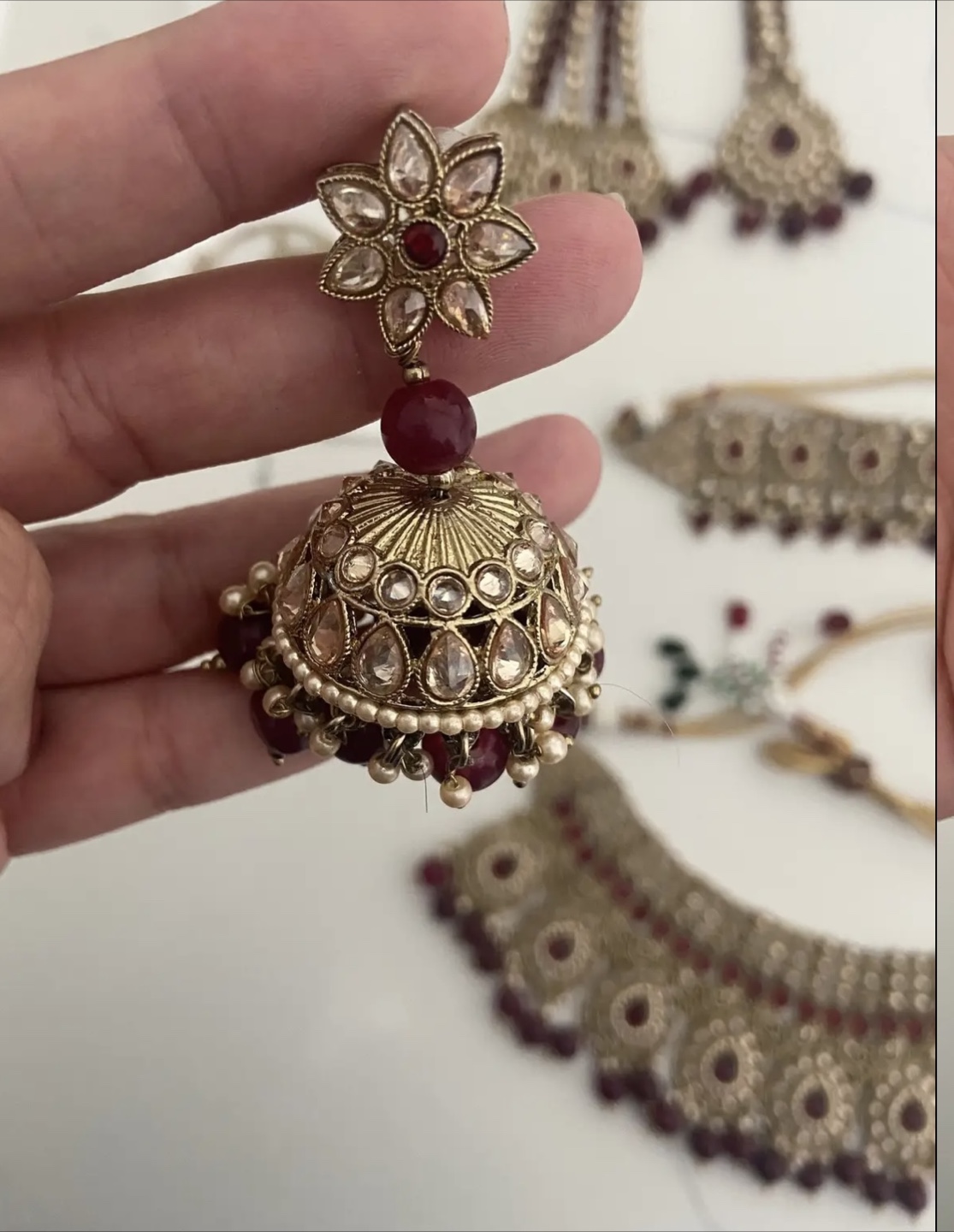 Indian Pakistani Bridal Jewellery - photo 3