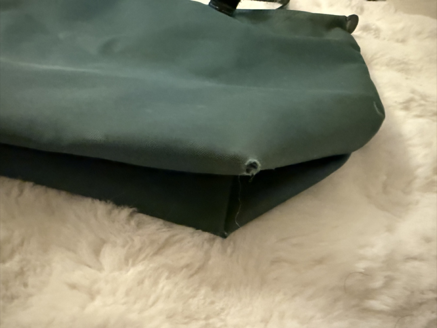 Longchamp le pilage large bag - Green - photo 5