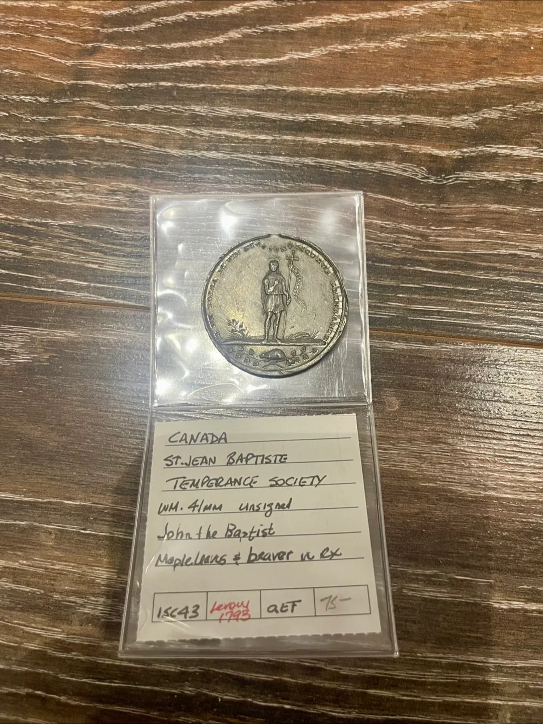 St-Jean Baptiste Temperance Society Coin image indicator(2)