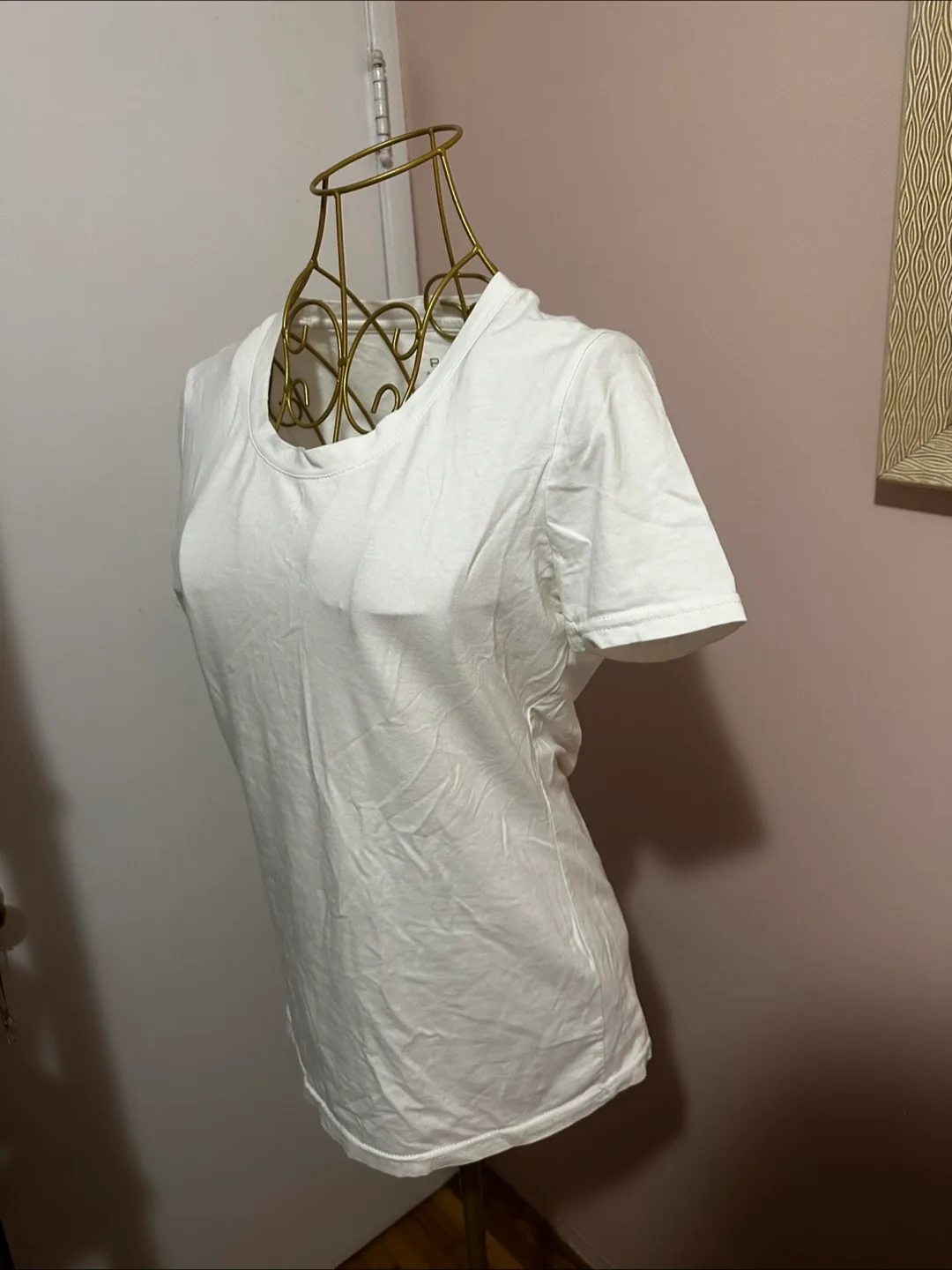 🇨🇦Pure Alfred Sung White Tee - Size Small image indicator(3)