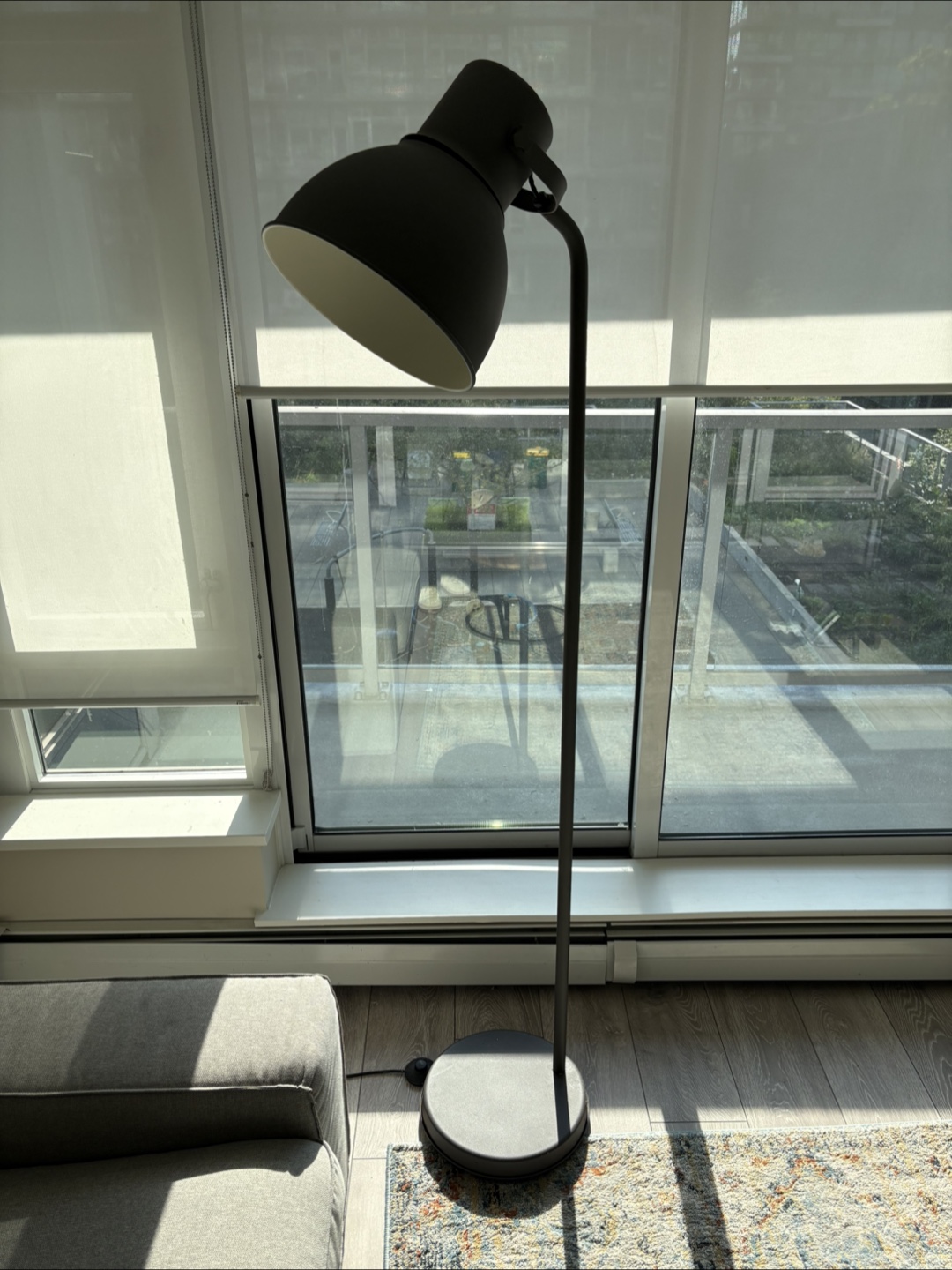 IKEA Hektar Floor Lamp - Dark Grey