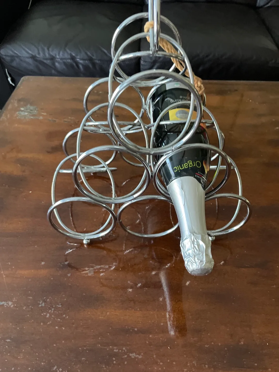 Metal Wine Bottle Rack thumbnail