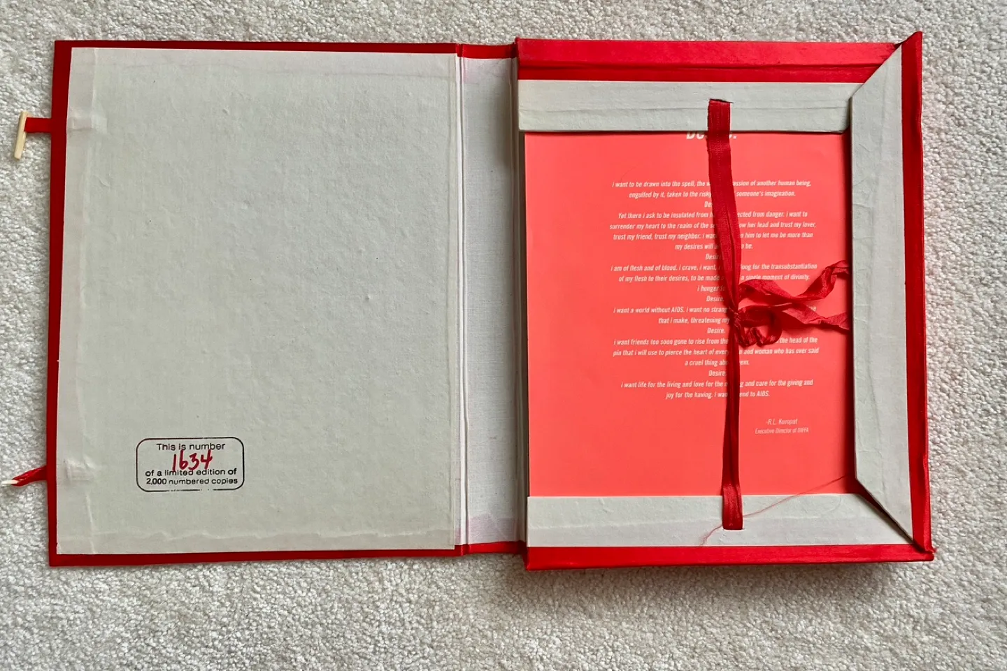 RARE VISIONAIRE #12 "DESIRE" - SILVER VARIANT image indicator(2)