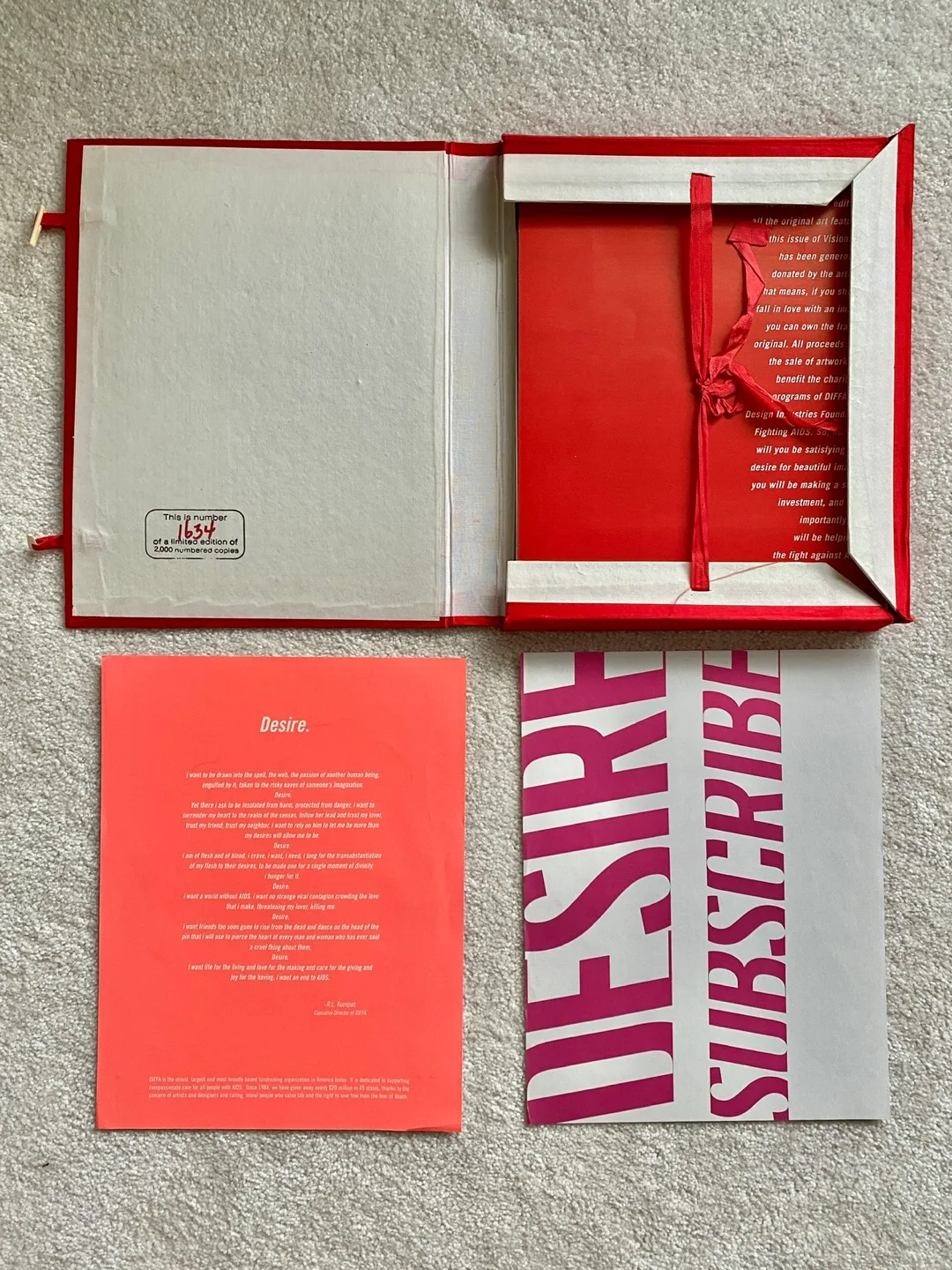 RARE VISIONAIRE #12 "DESIRE" - SILVER VARIANT image indicator(3)