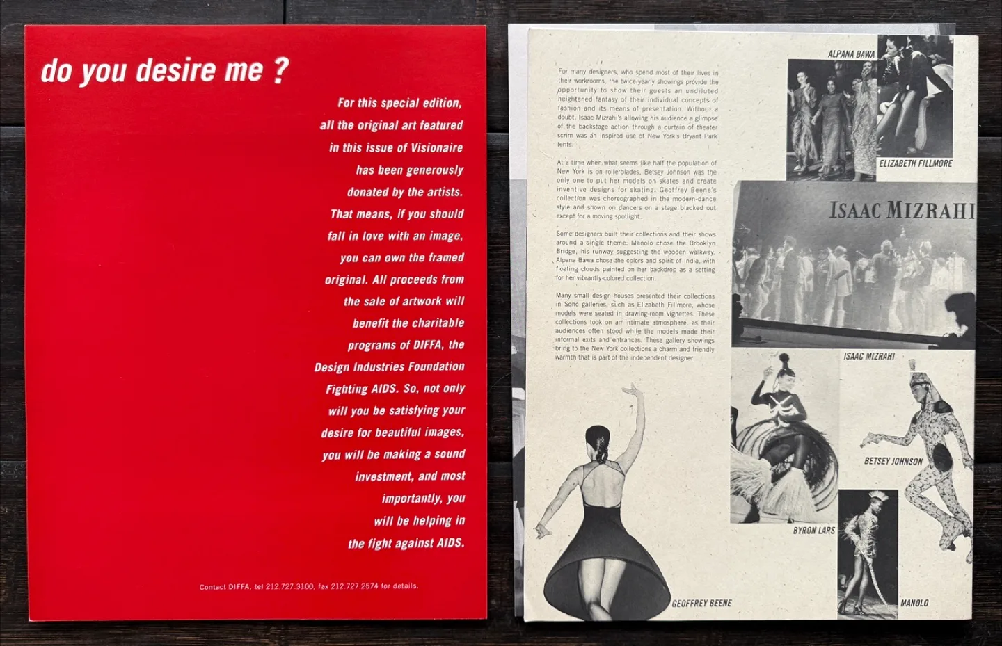 RARE VISIONAIRE #12 "DESIRE" - SILVER VARIANT image indicator(9)