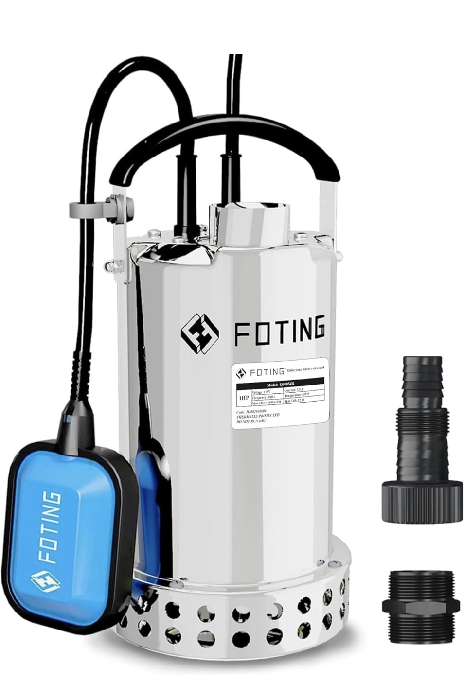 FOTING SUBMERSIBLE WATER PUMP - photo 3