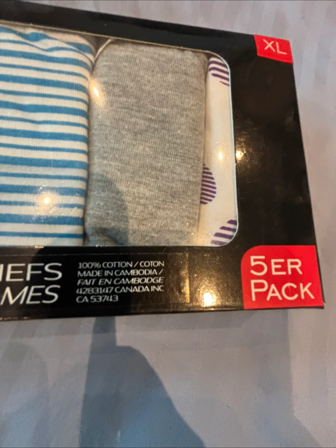 Route 66 Ladies Bikini Briefs - XL - 5 Pack image indicator(2)