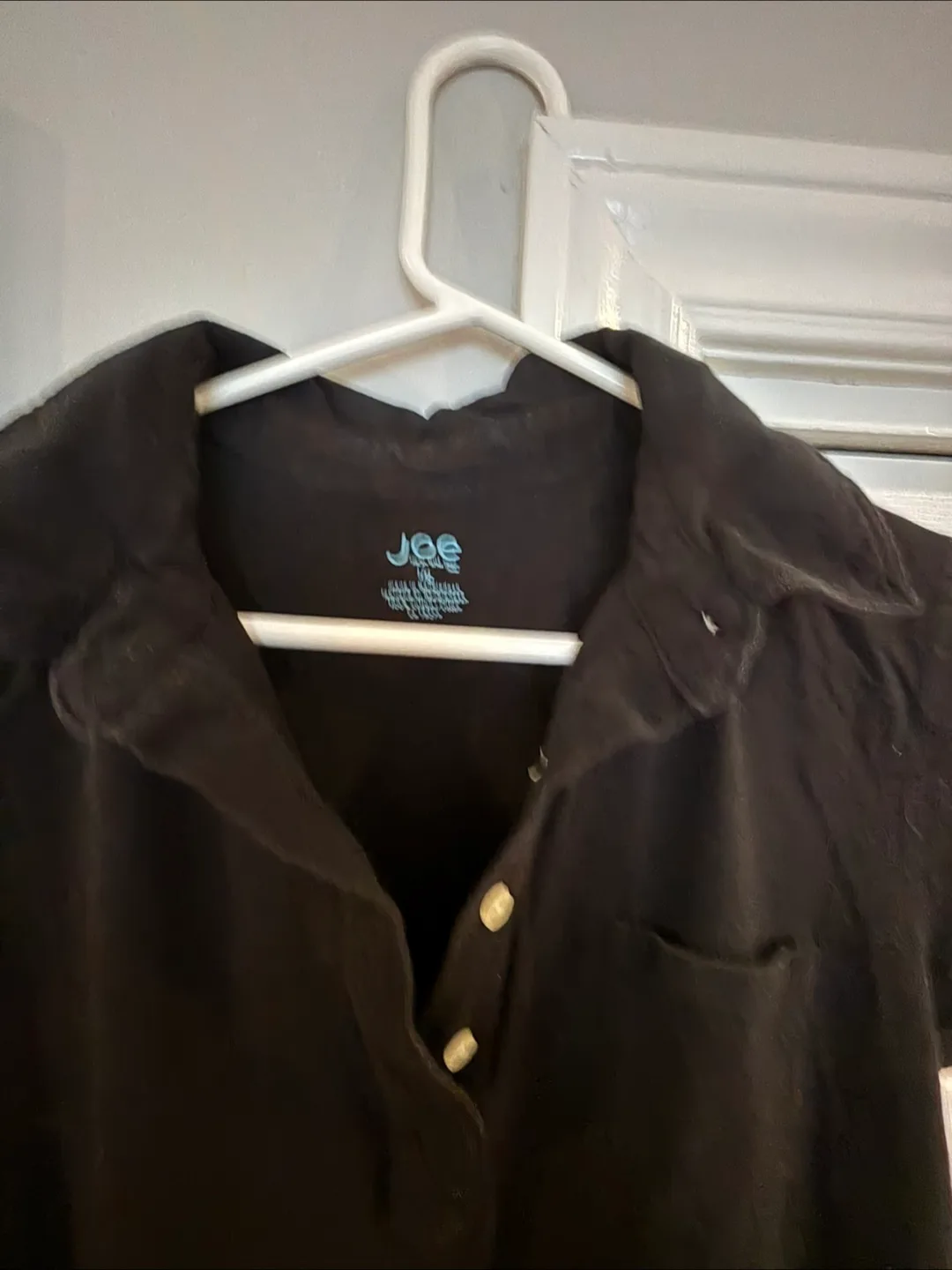 Joe Fresh Black Polo Dress - Size L image indicator(2)