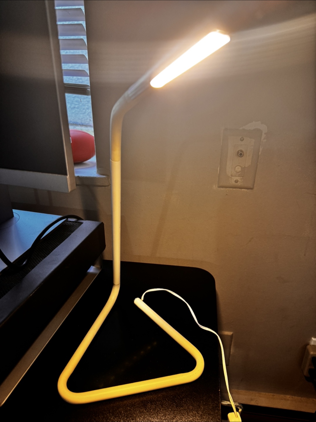 Modern White LED Desk Lamp - photo 3