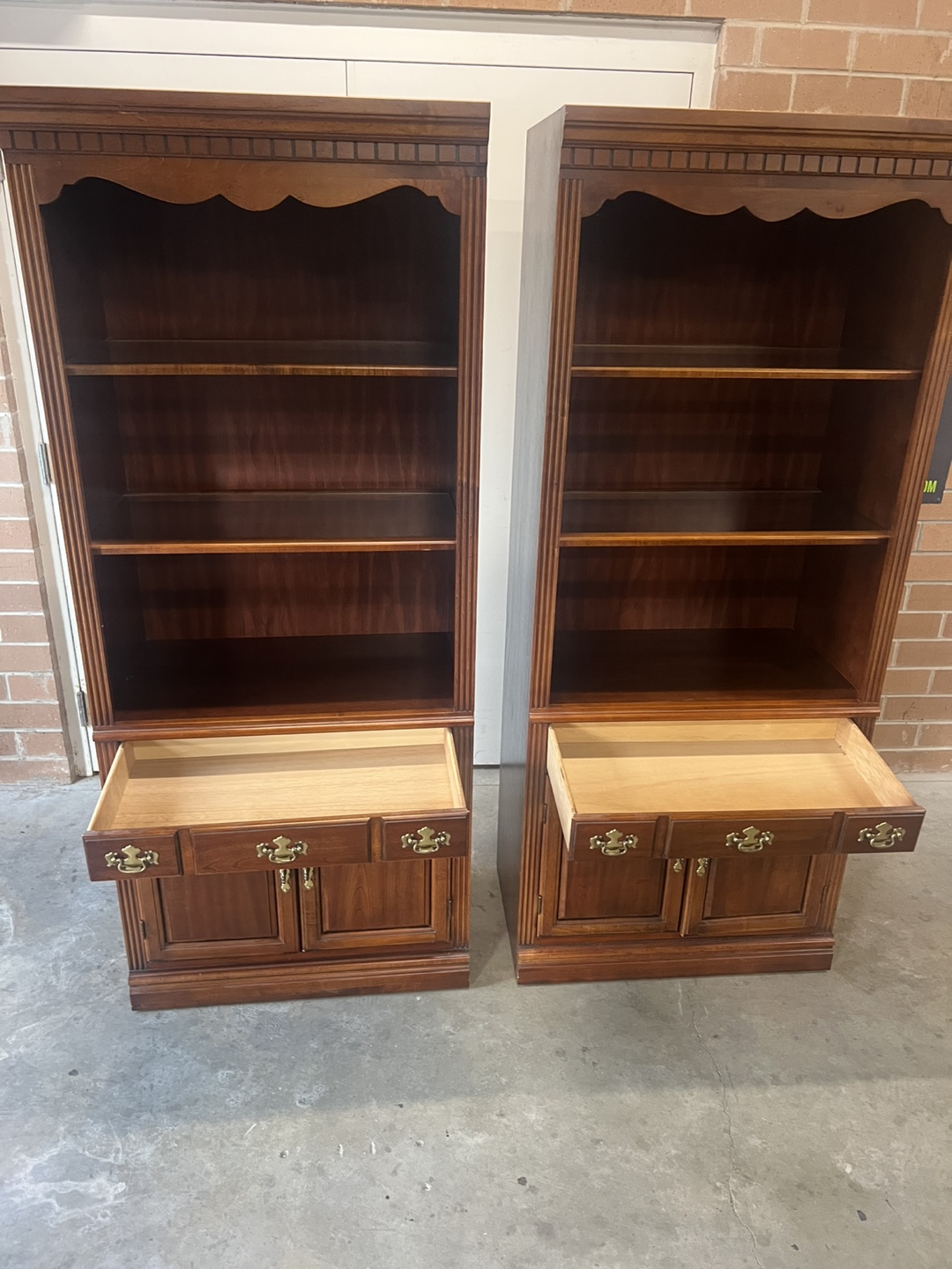 Matching Wooden Bookcases - photo 5
