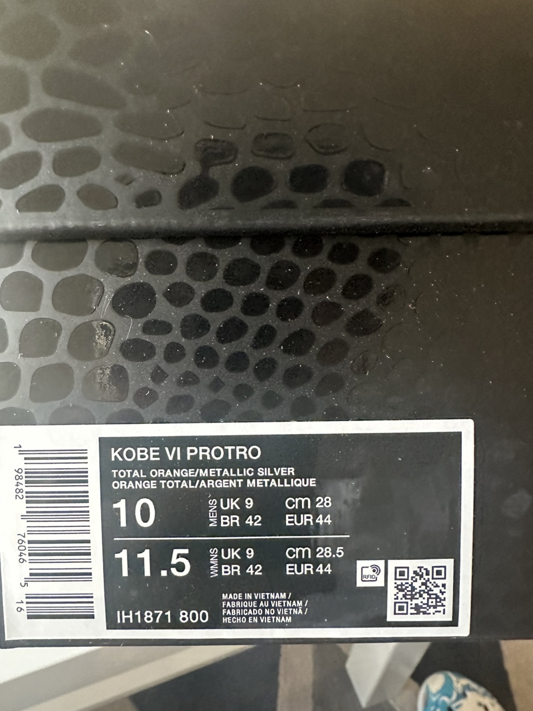 Kobe 6 total orange size 10 - photo 3