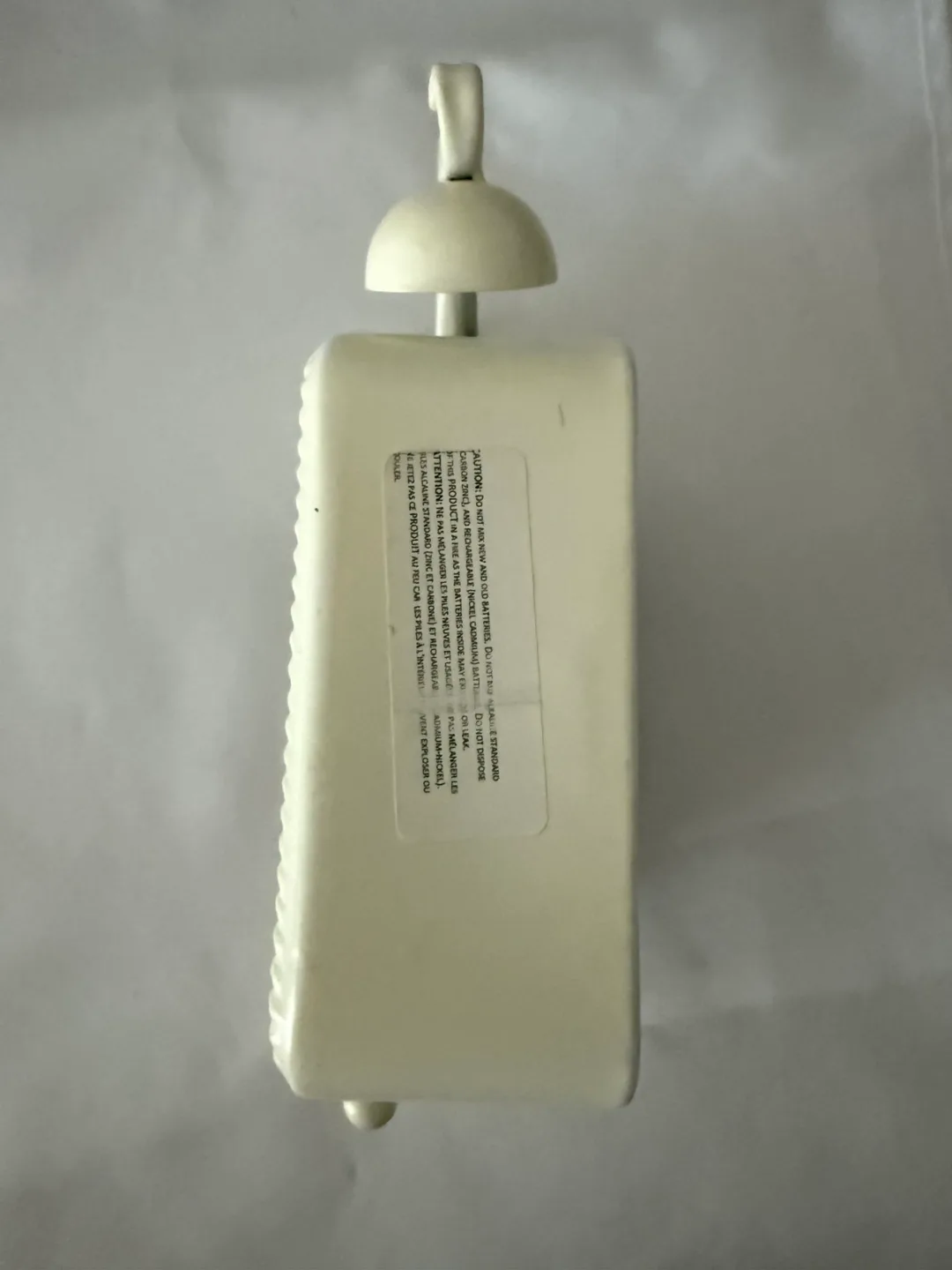 Square Twin Bell Alarm Clock - White image indicator(2)