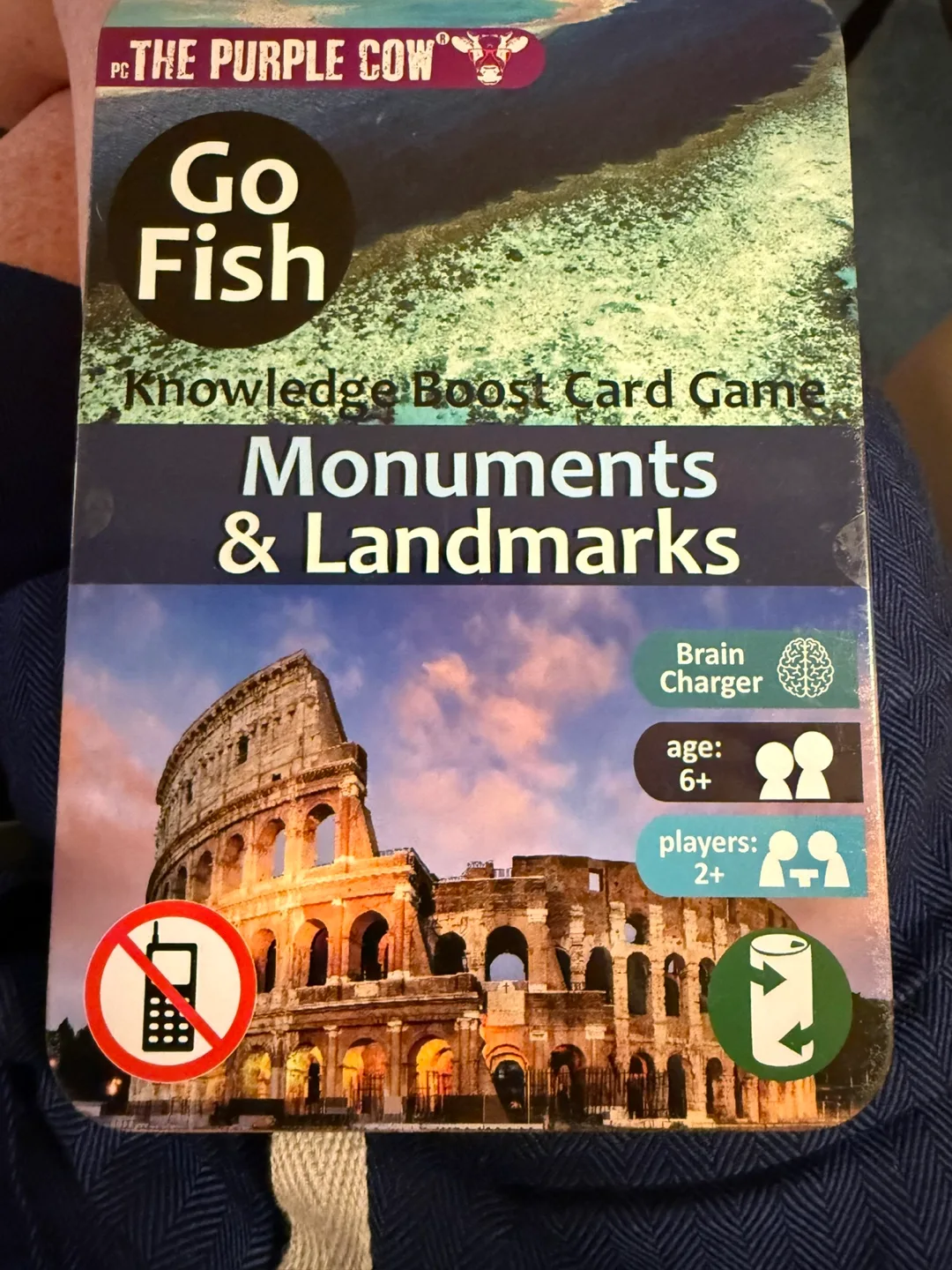 The Purple Cow Go Fish Monuments & Landmarks Card Game thumbnail