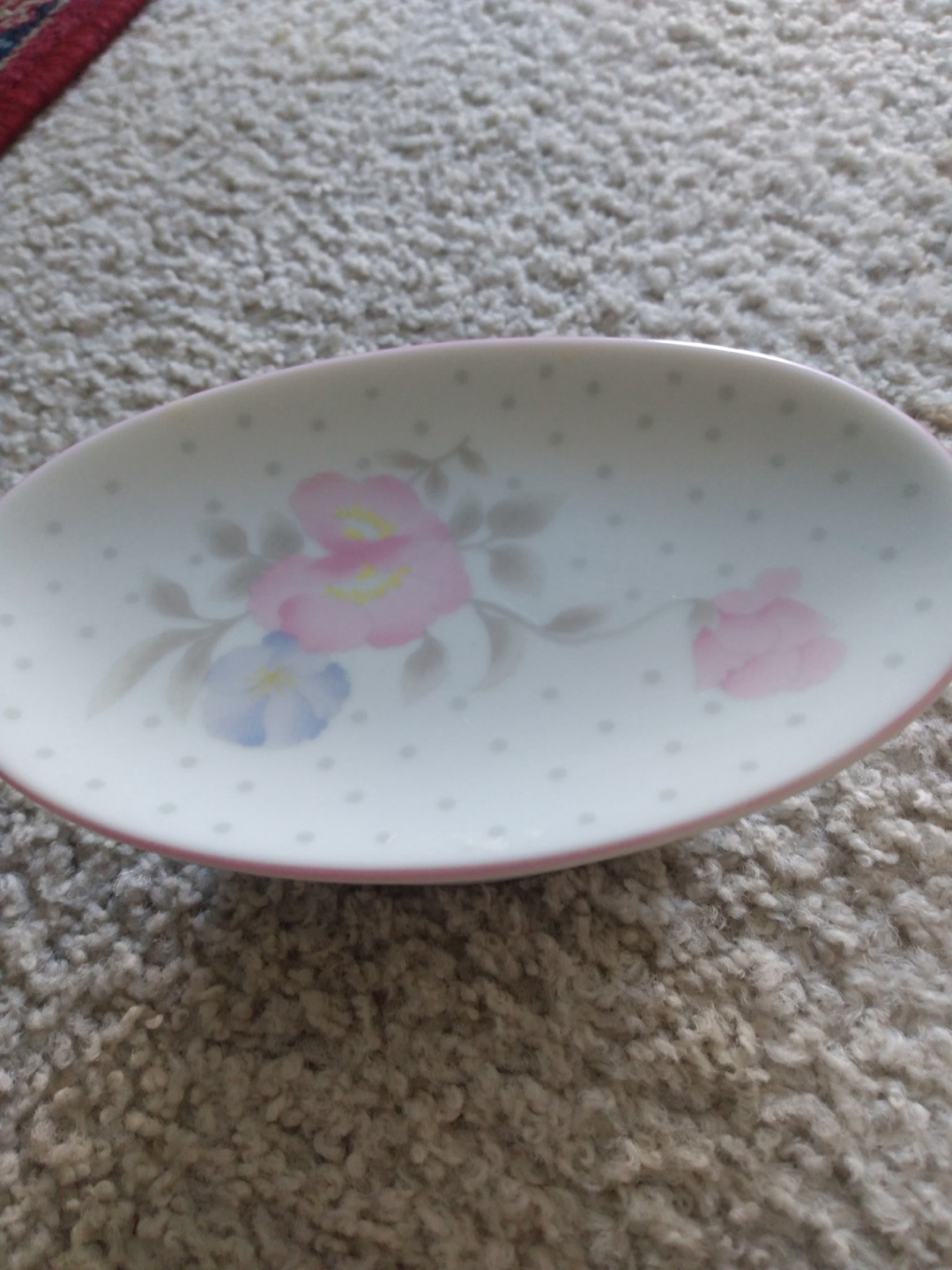 Floral Decorative Dish