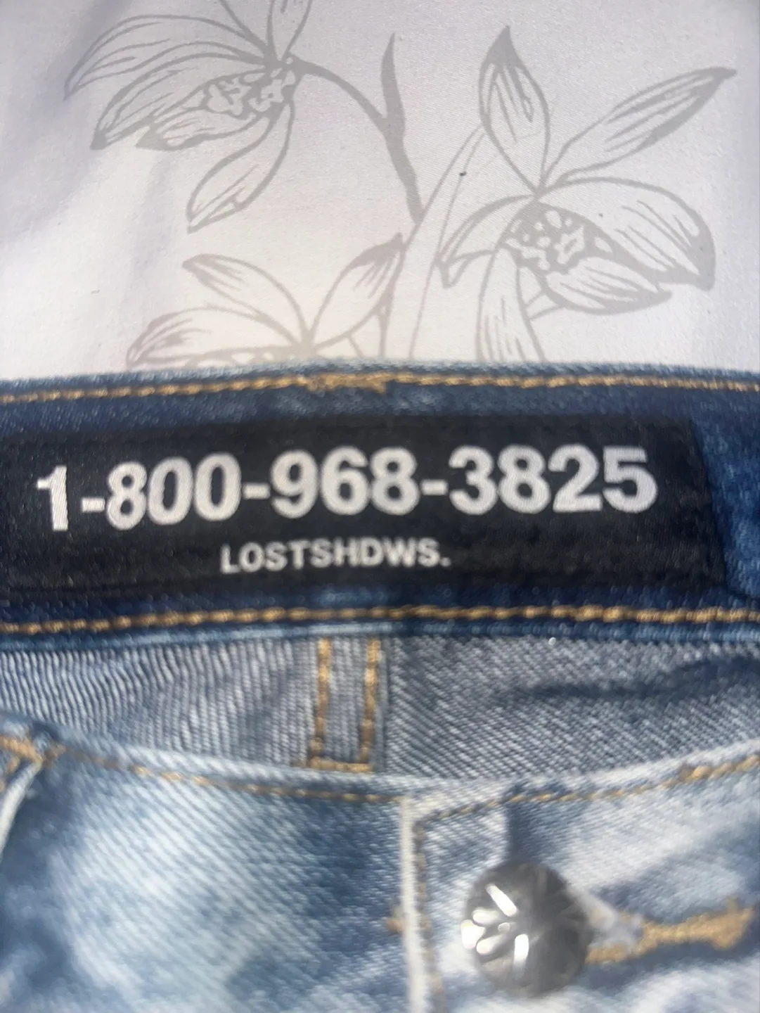 LOSTSHDWS Jeans, Size 34 image indicator(2)