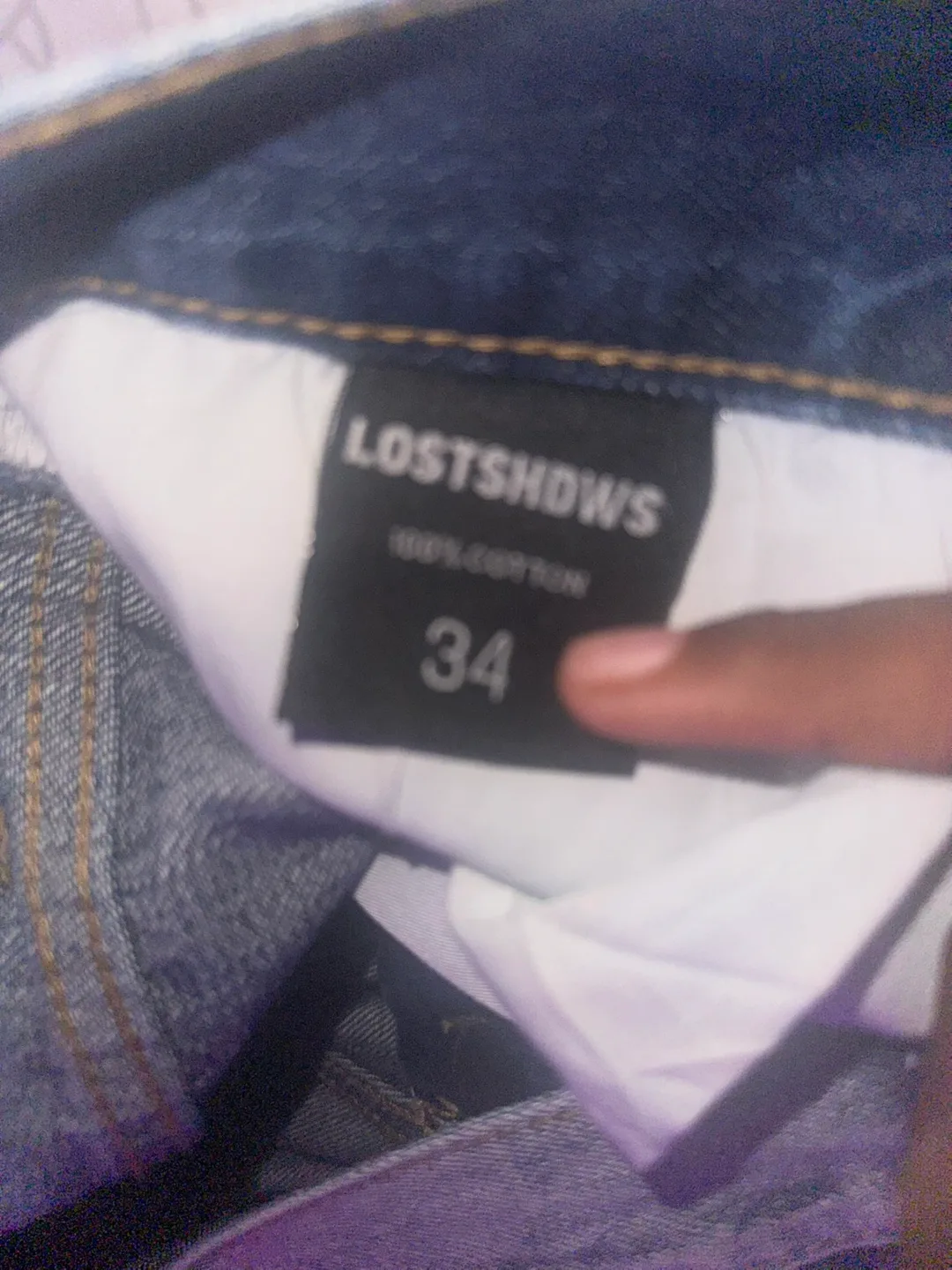 LOSTSHDWS Jeans, Size 34 image indicator(3)