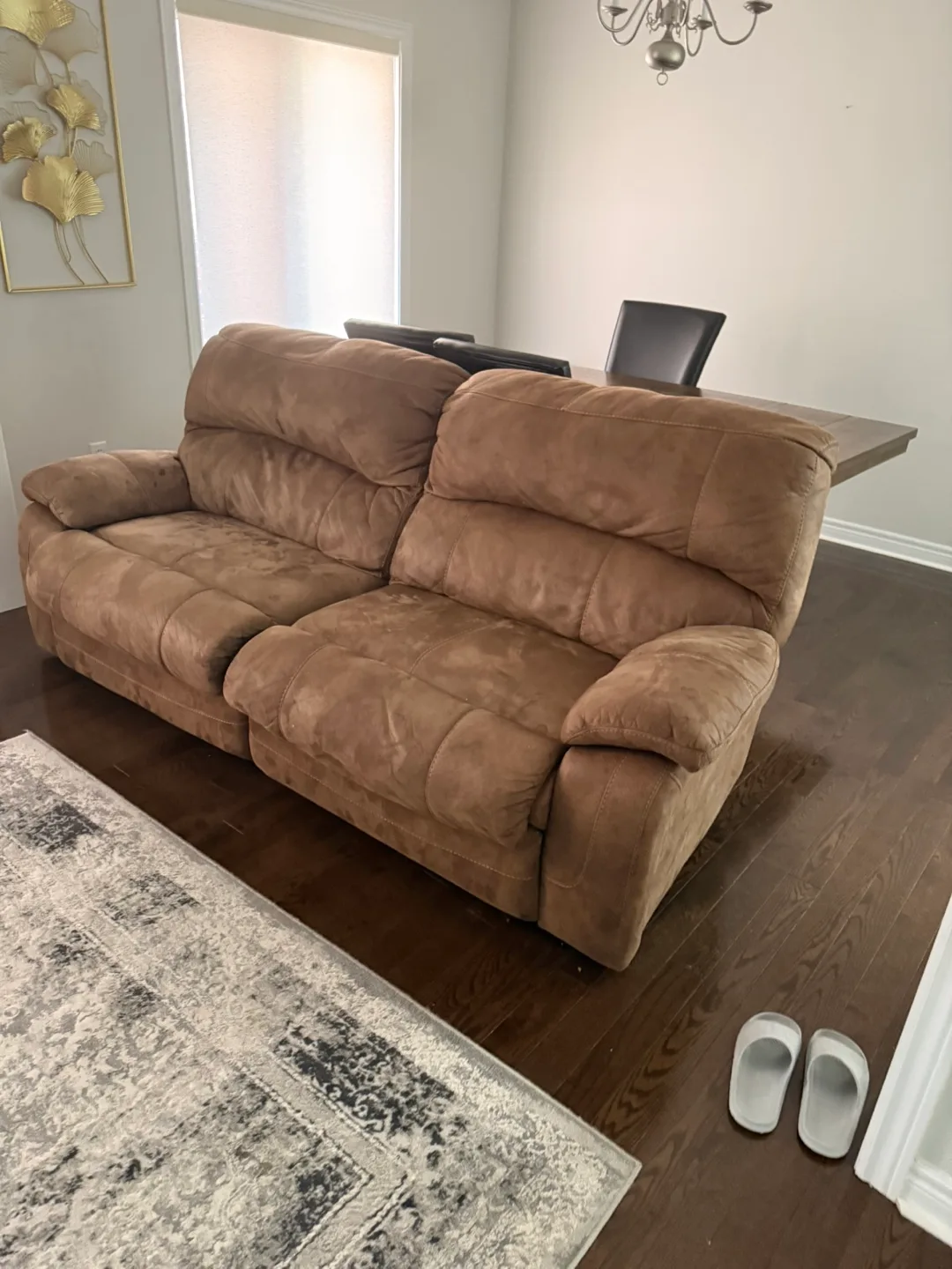 Brown Reclining Sofa from Ashley image indicator(2)