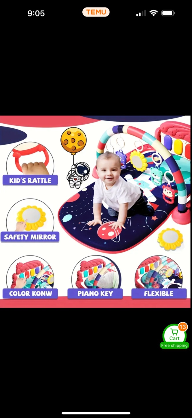Baby Play Mat with Piano Keyboard - photo 3