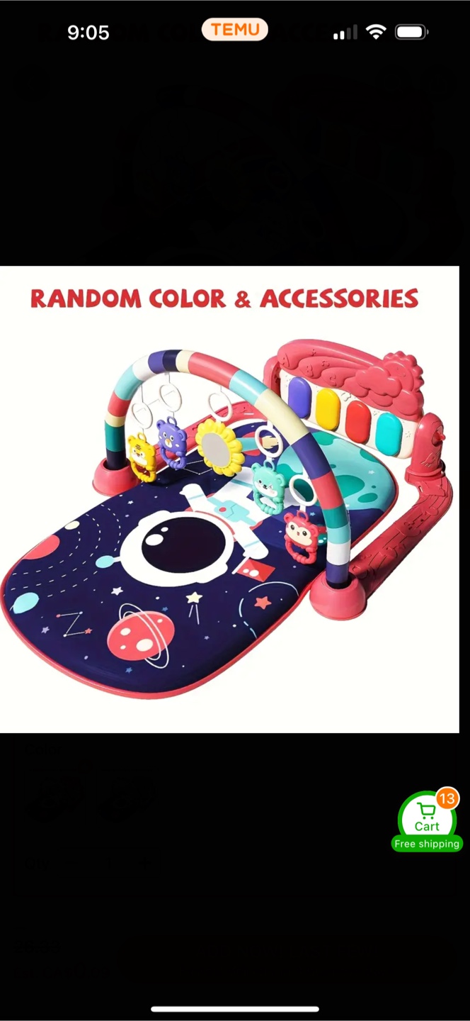 Baby Play Mat with Piano Keyboard