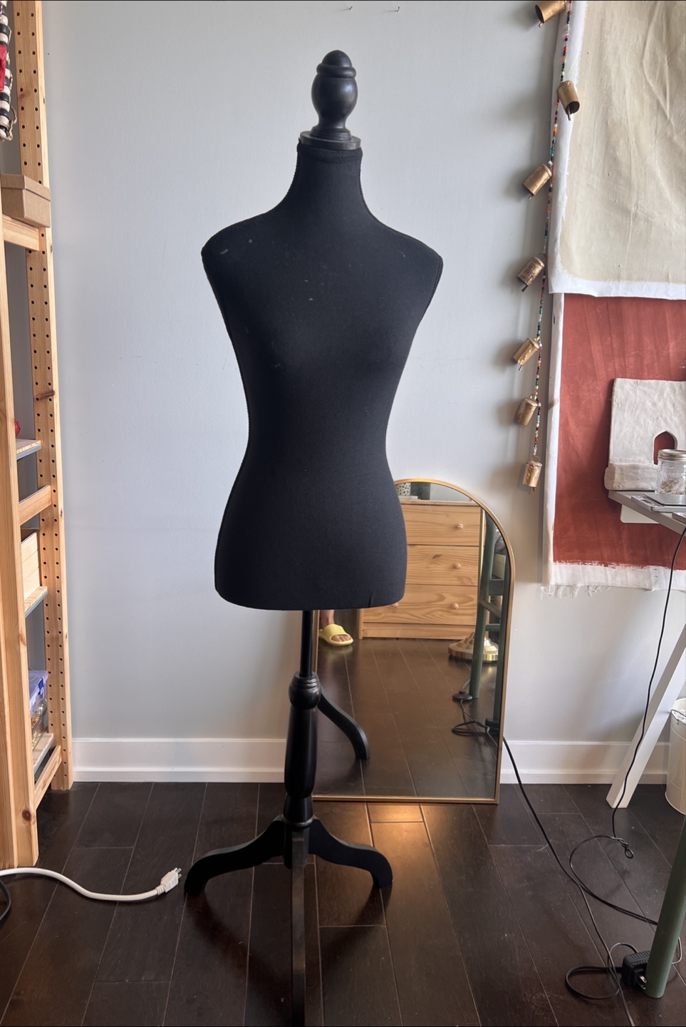 Black Mannequin Torso with Stand - photo 2