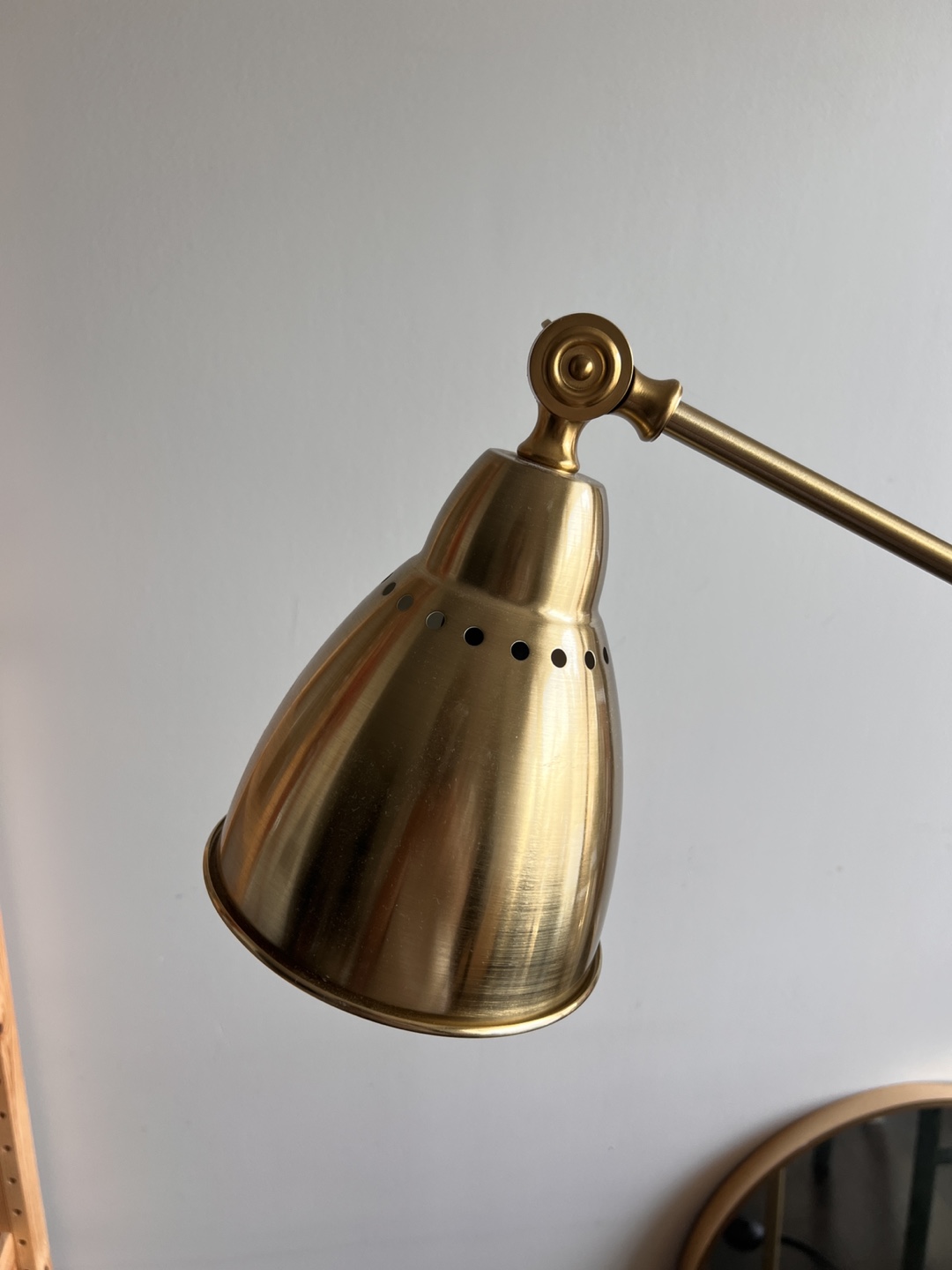 Gold Adjustable Floor Lamp - photo 2