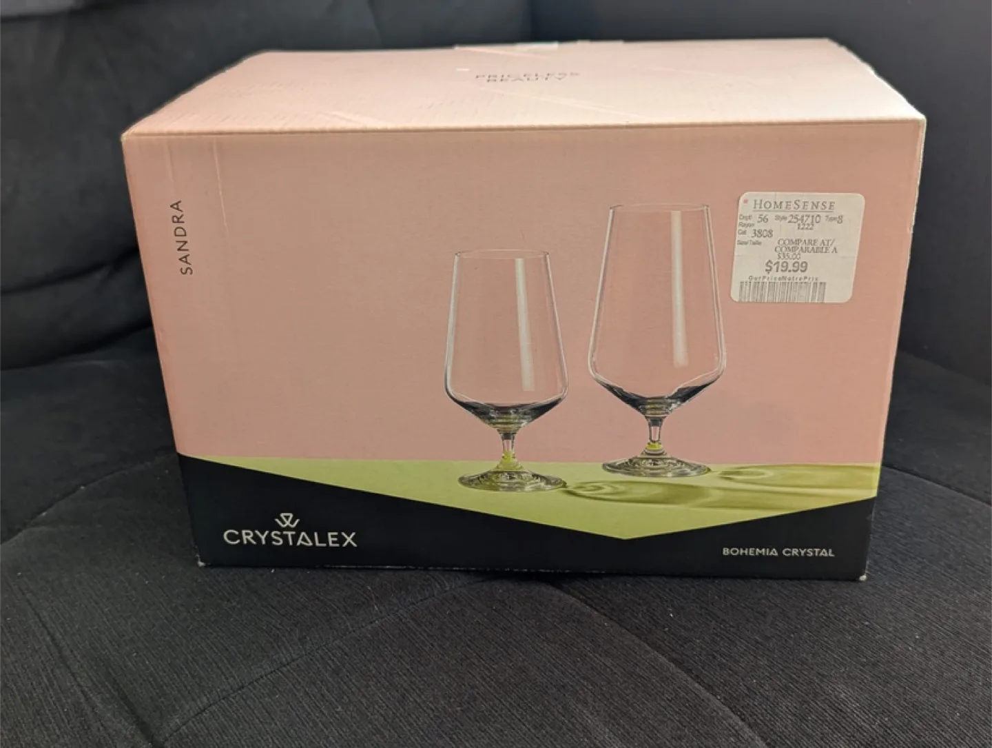 Wineglasses and Crystal Stemless Champagne Flutes (Set of 4) image indicator(4)