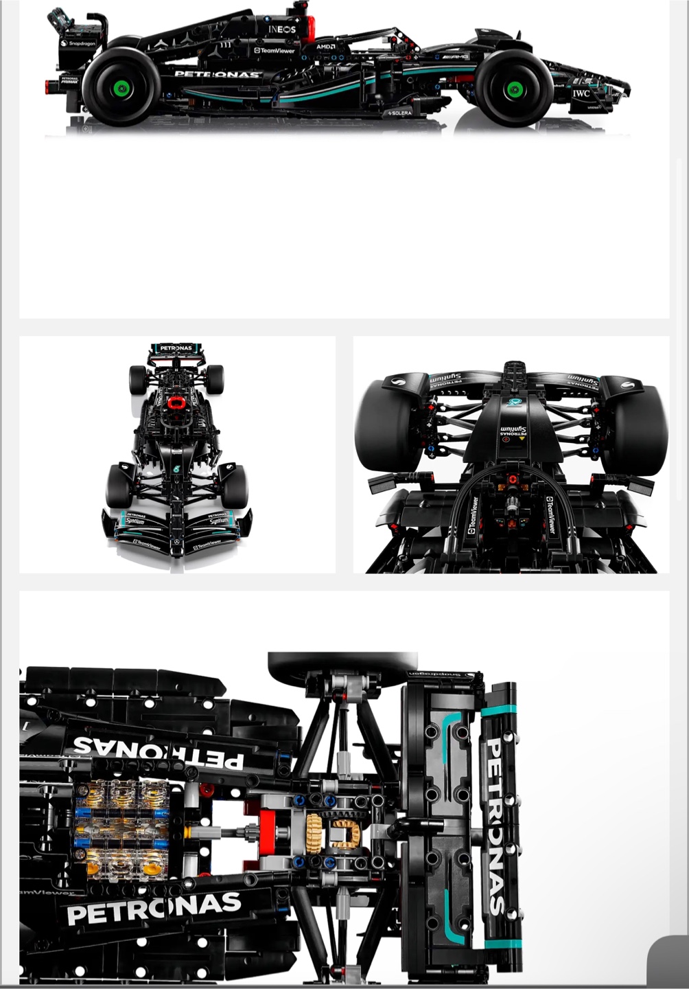 LEGO Technic Mercedes-AMG F1 W14 E Performance - photo 3