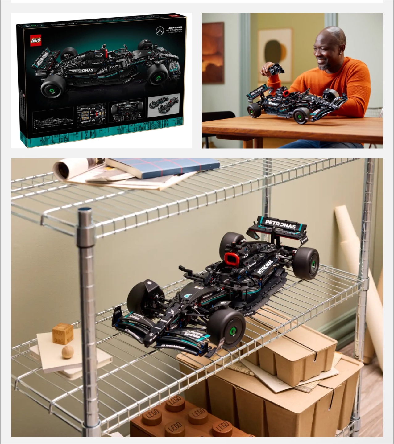 LEGO Technic Mercedes-AMG F1 W14 E Performance - photo 4
