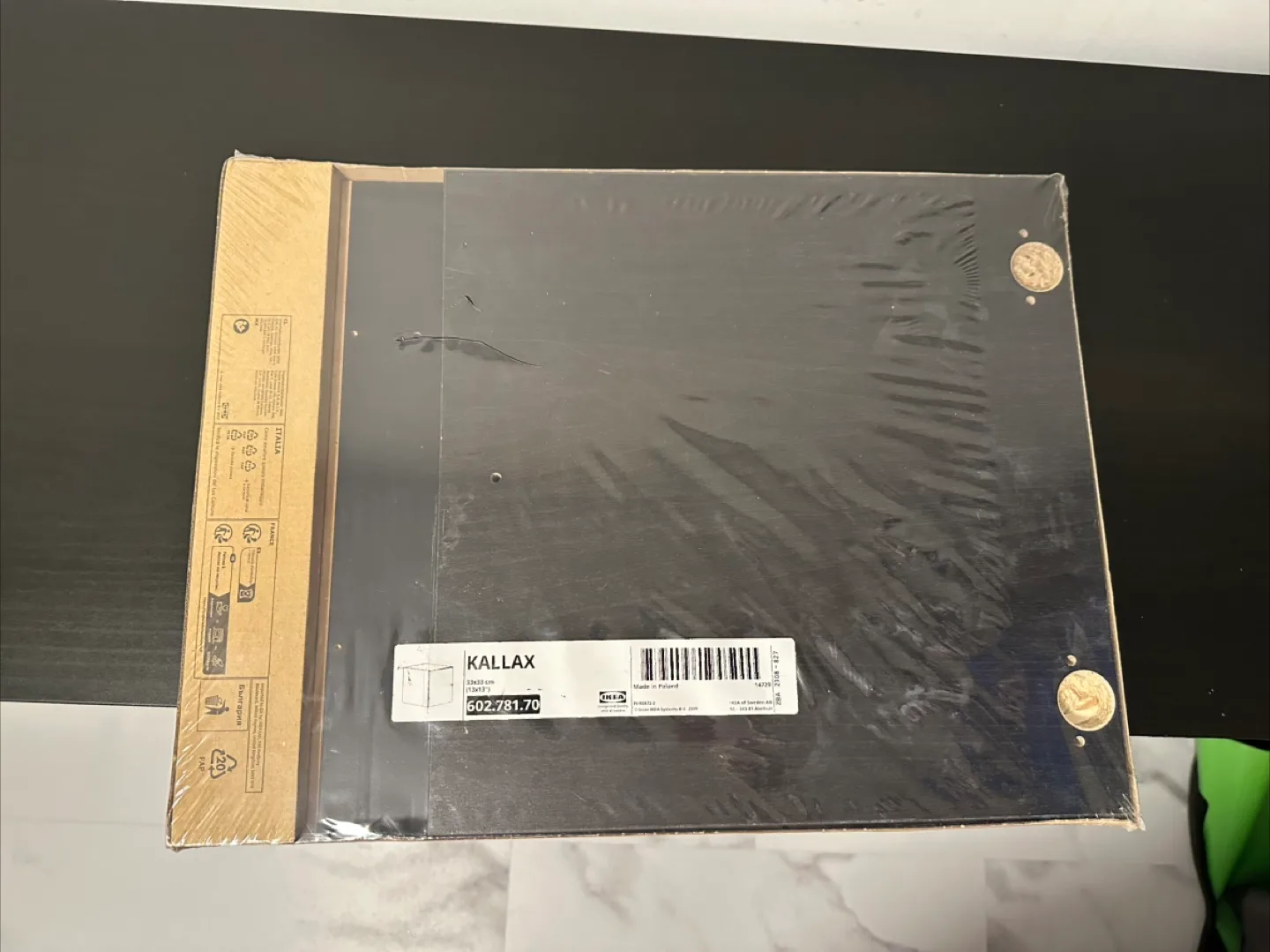 IKEA Kallax Shelf Unit - Black image indicator(4)