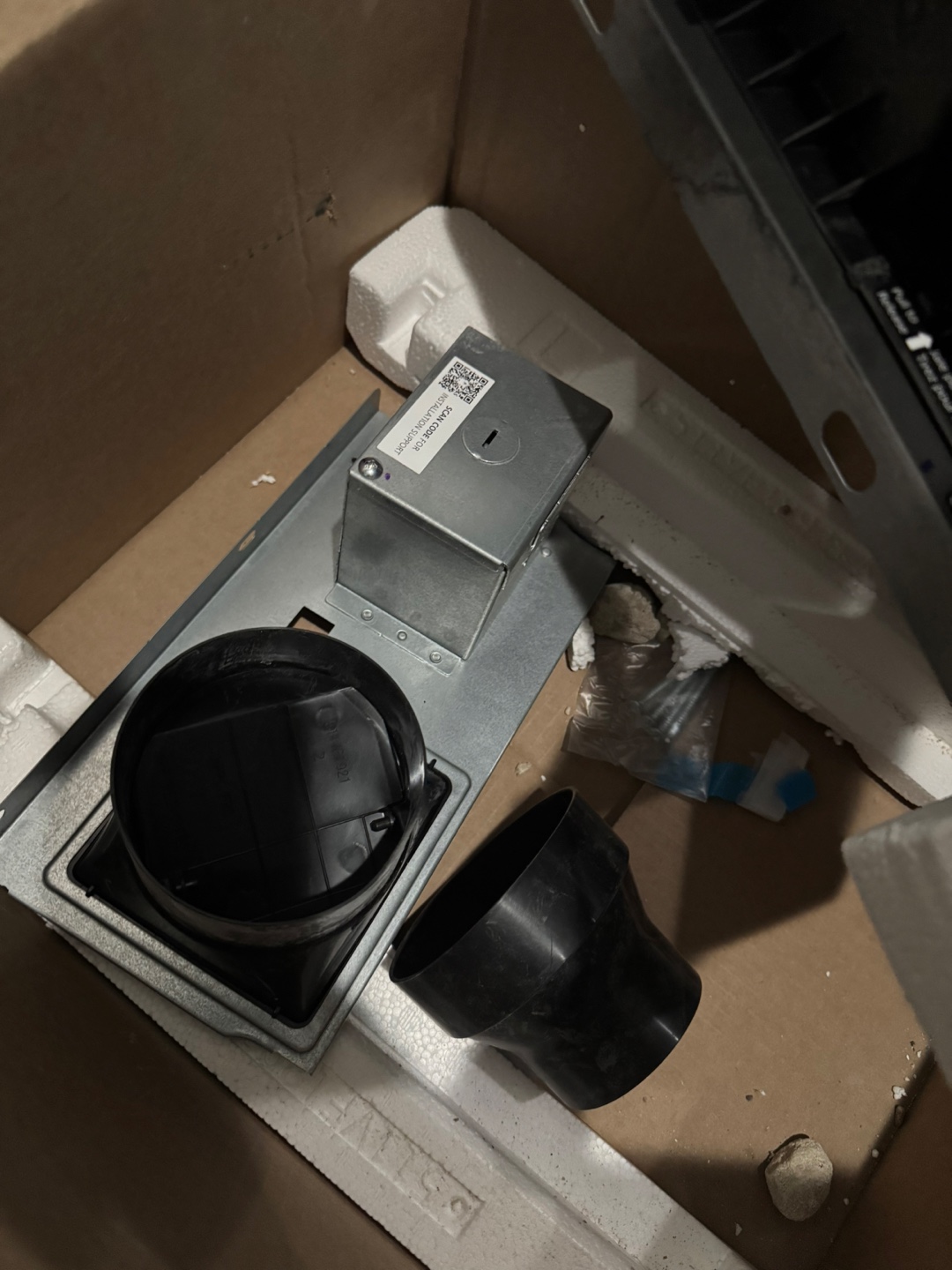 Panasonic WhisperFit DC/LED Bathroom Exhaust Fan - New in Box - photo 5