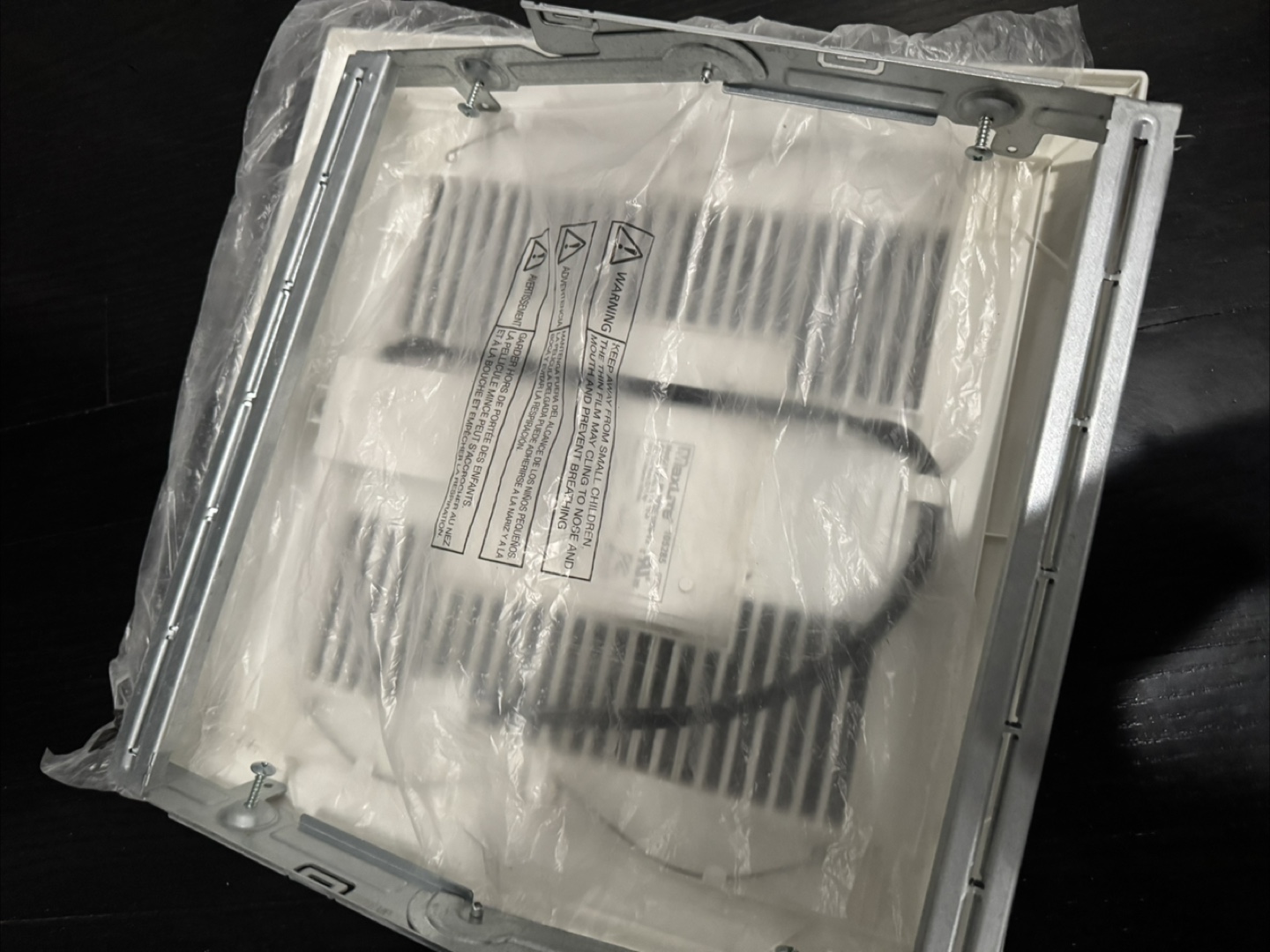 Panasonic WhisperFit DC/LED Bathroom Exhaust Fan - New in Box - photo 2