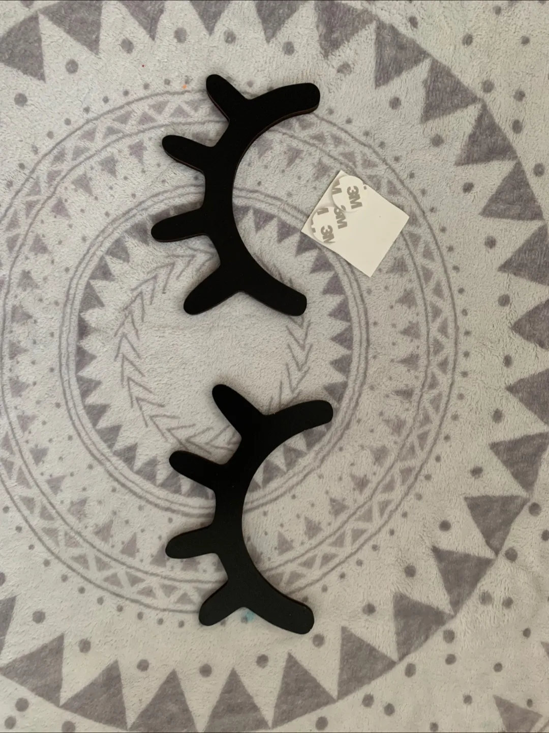 Kids bedroom wall decor - Black wood thumbnail
