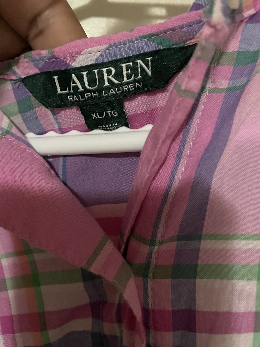 Ralph Lauren Plaid Dress - XL - photo 2