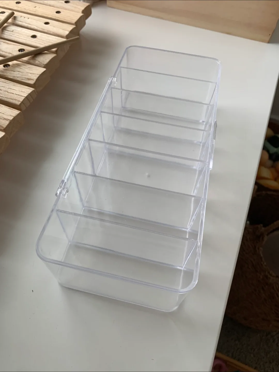 Clear Plastic Organizer Box thumbnail