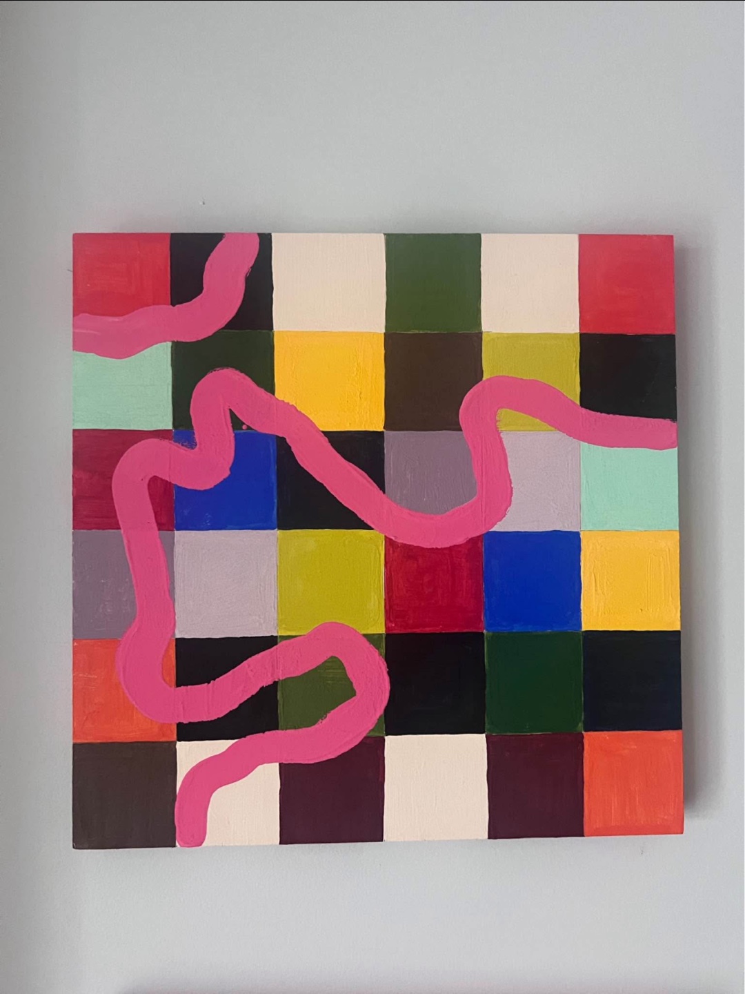 Abstract Colourful Painting