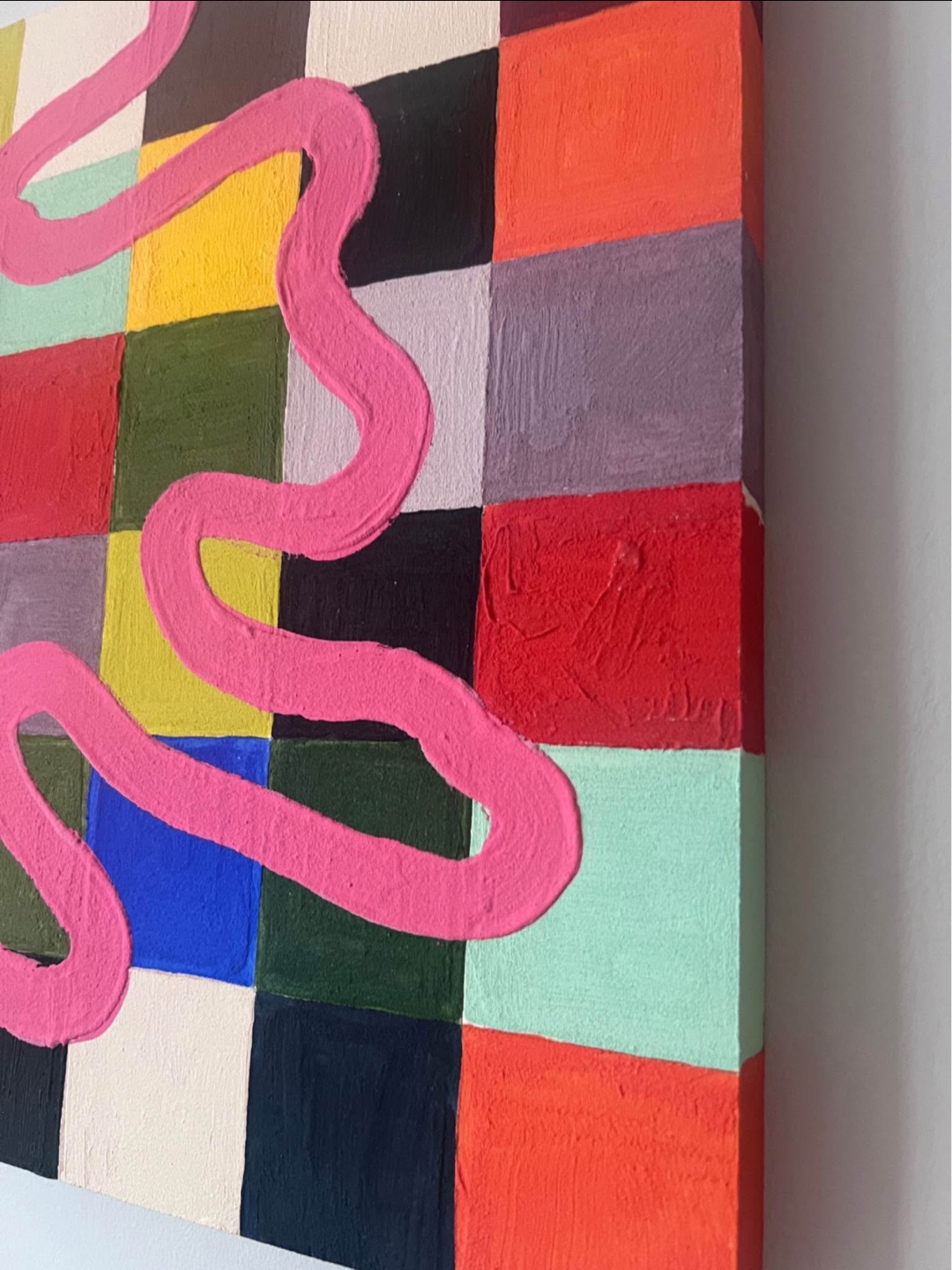 Abstract Colourful Painting - photo 3