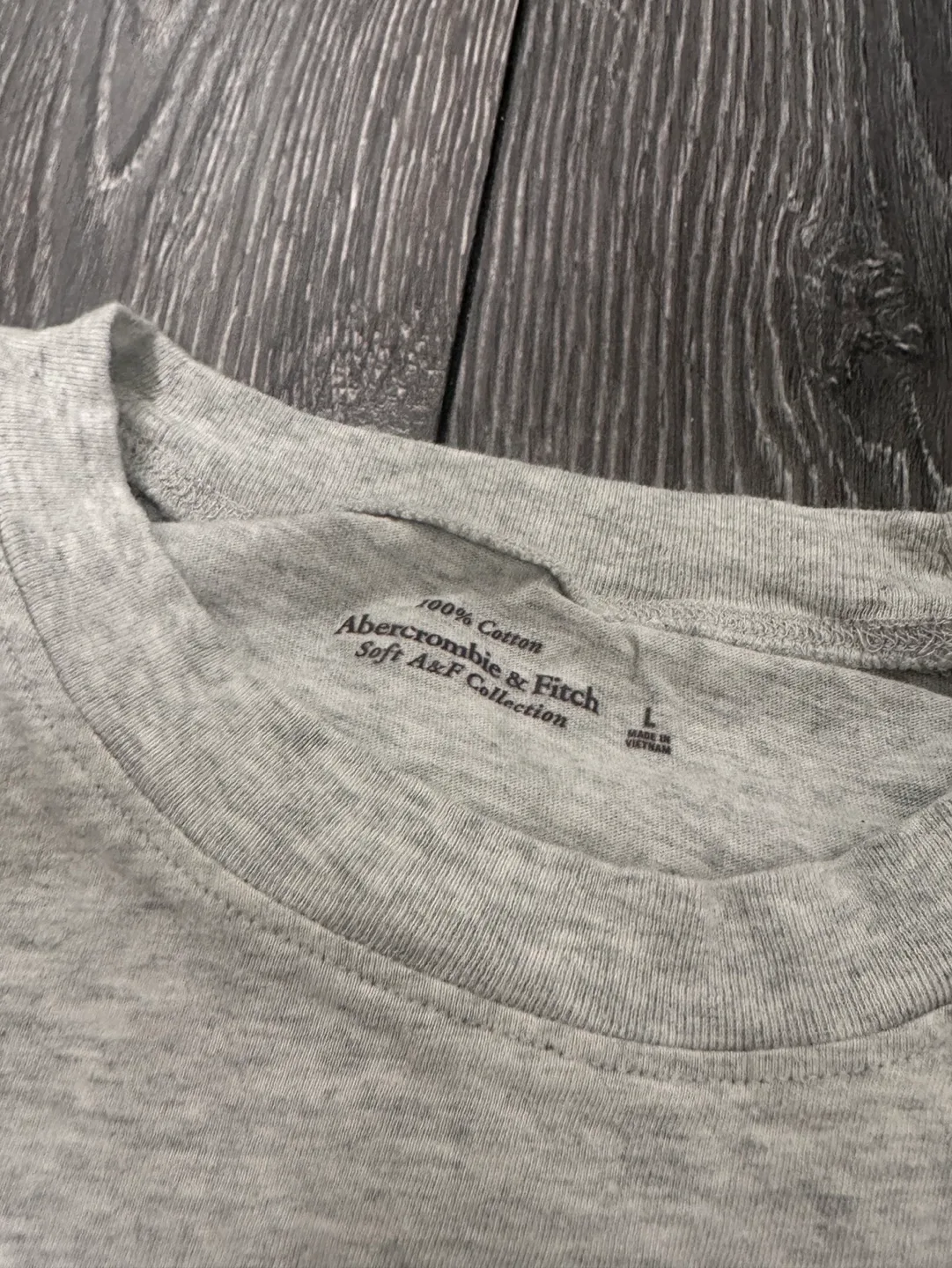 A&F Soft A&F Collection - Grey Tee thumbnail