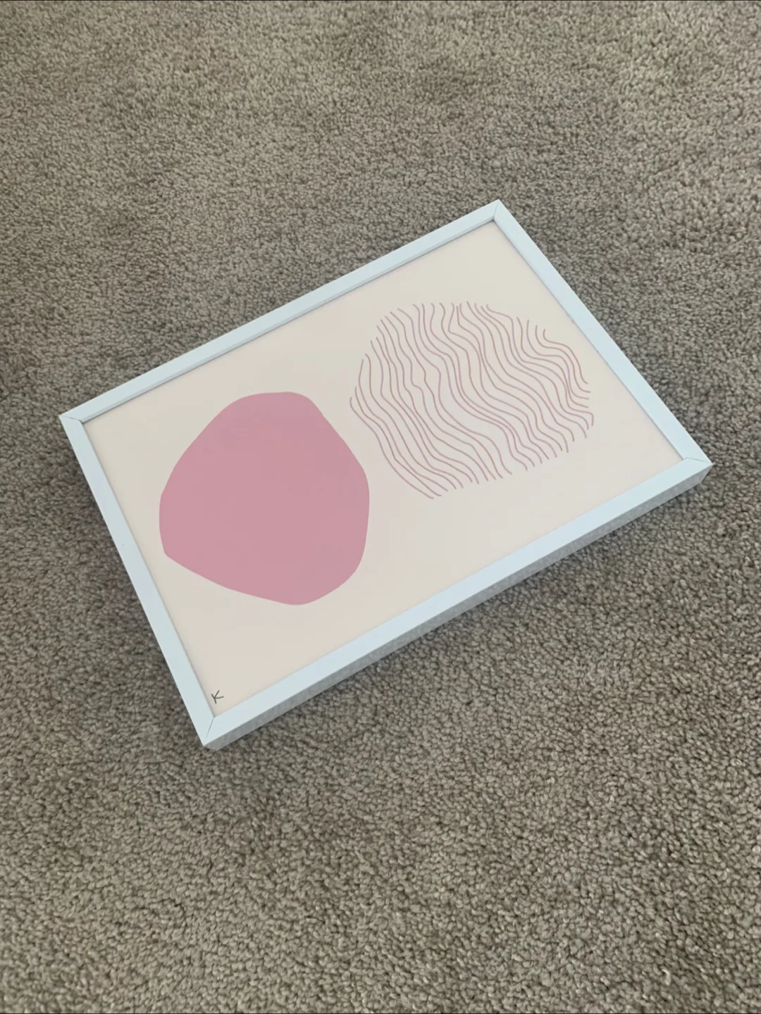 Framed Abstract Art Print thumbnail