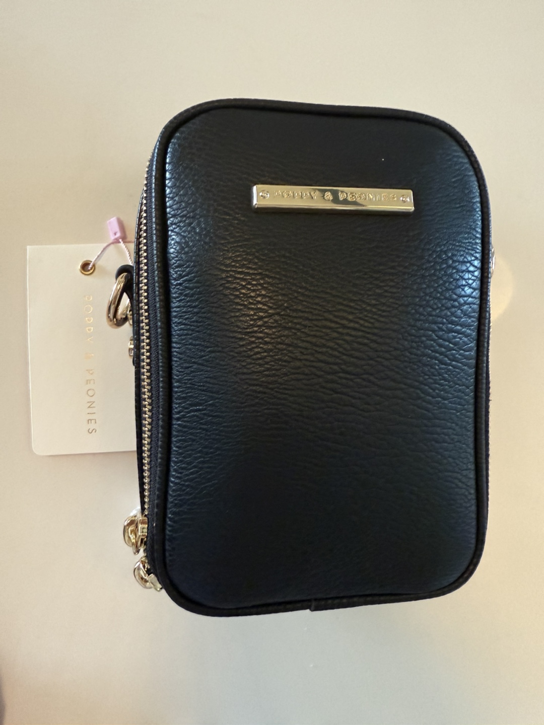 New Poppy & Peonies Black Crossbody Bag - photo 2