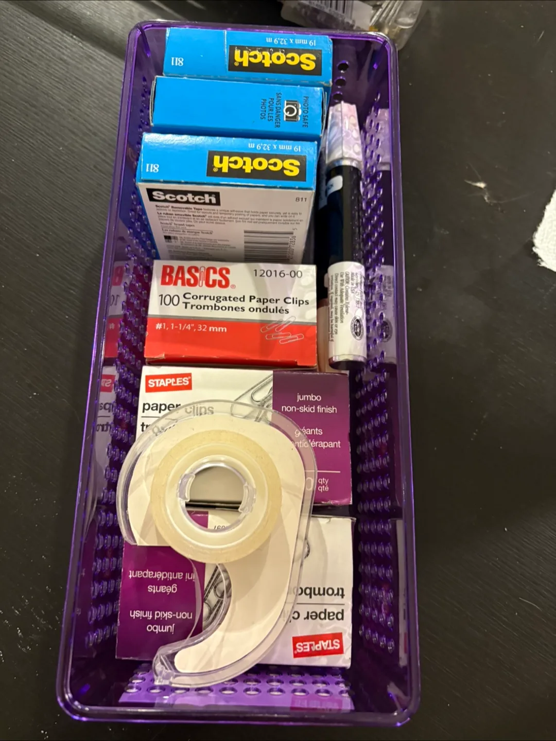 Office Supplies Bundle: Scotch Tape, Paper Clips & More thumbnail