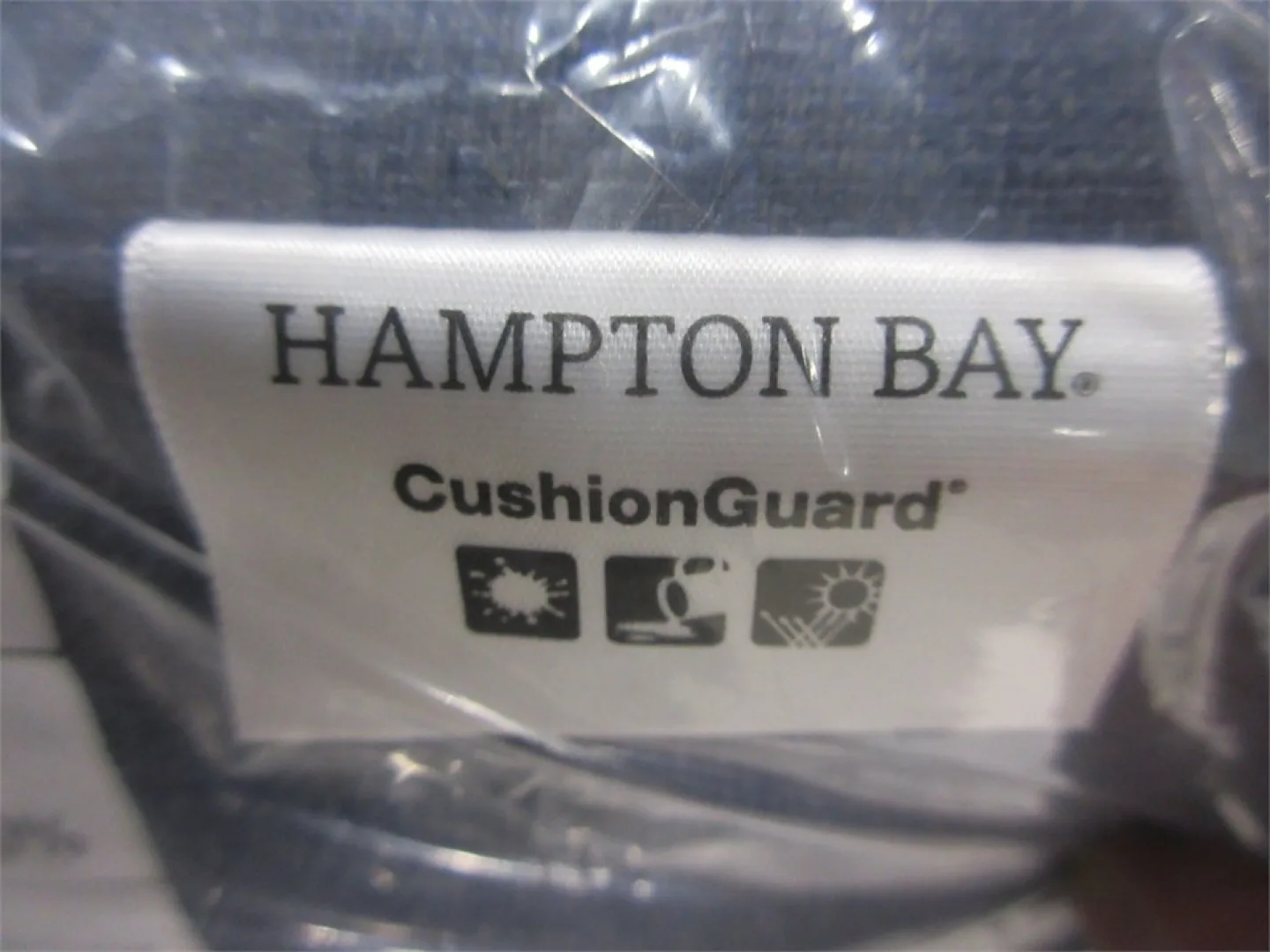Hampton Bay Outdoor Chair Cushions - Navy Blue image indicator(4)