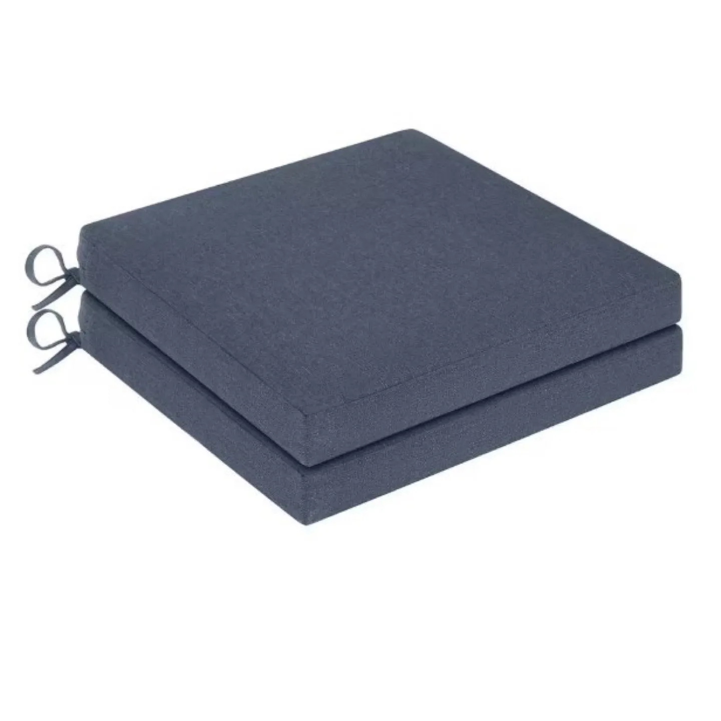 Hampton Bay Outdoor Chair Cushions - Navy Blue thumbnail