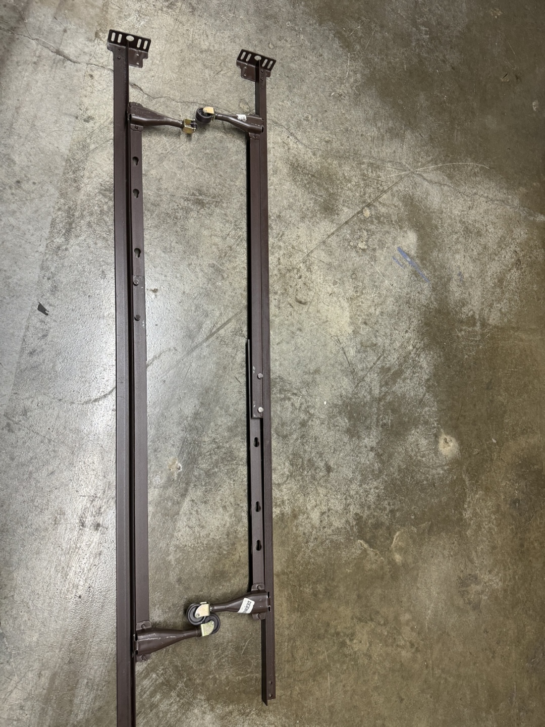 Full size Metal Bed Frame - Brown - photo 3