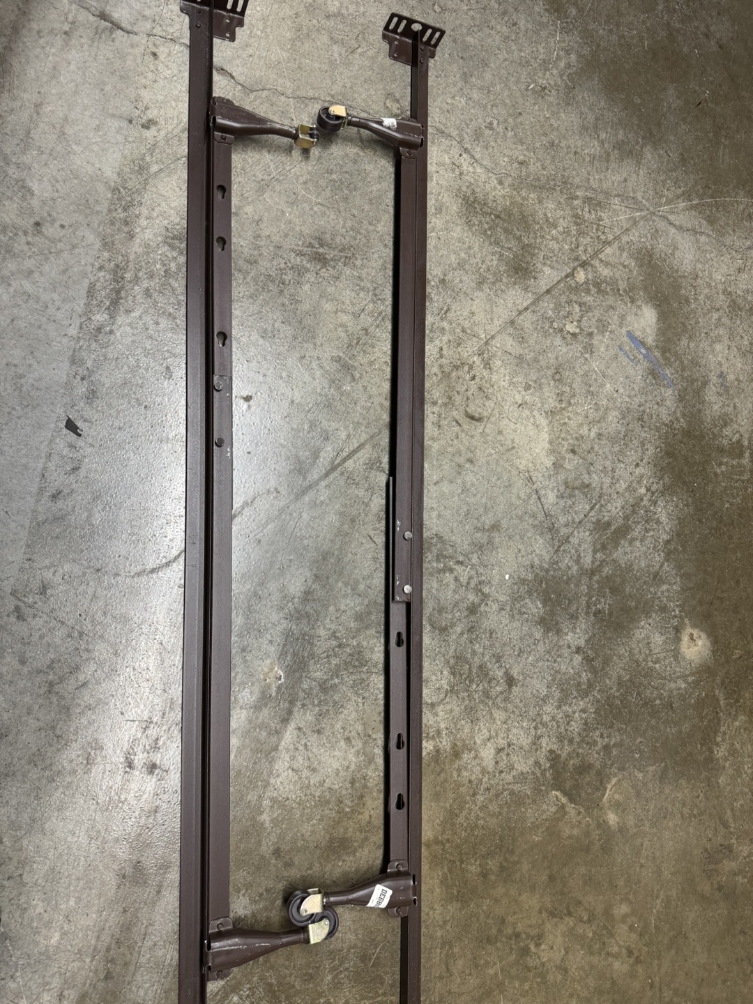 Full size Metal Bed Frame - Brown - photo 2