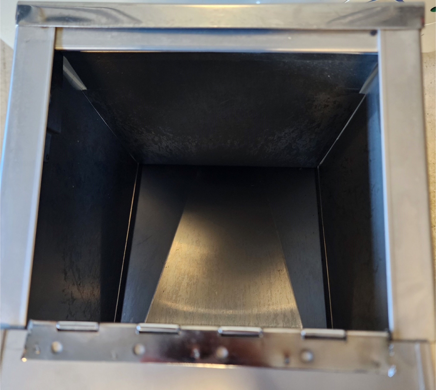Vintage Stainless Steel Dry Food Dispenser - photo 2