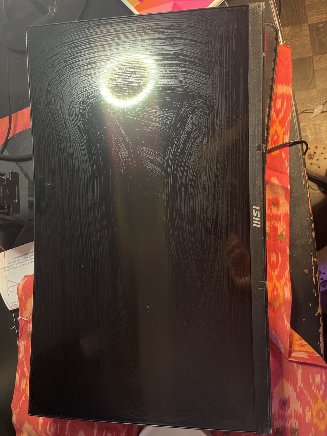 MSI Monitor with Keyboard