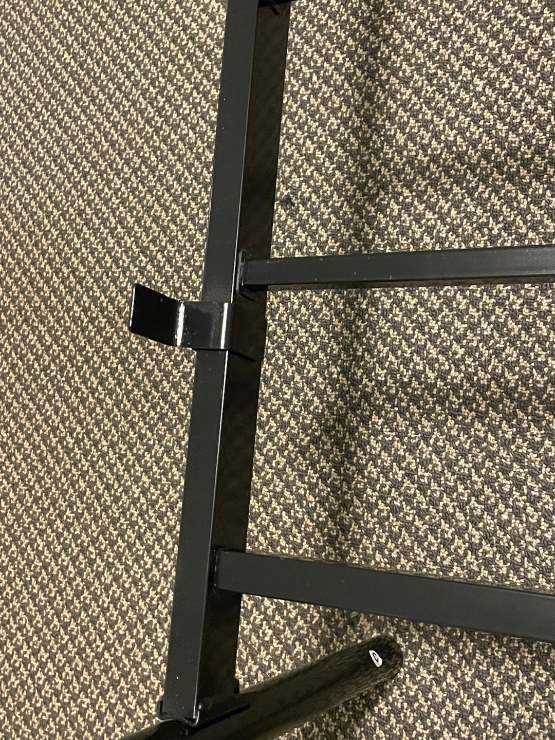 Queen Size Bed Frame - Black Metal - photo 3