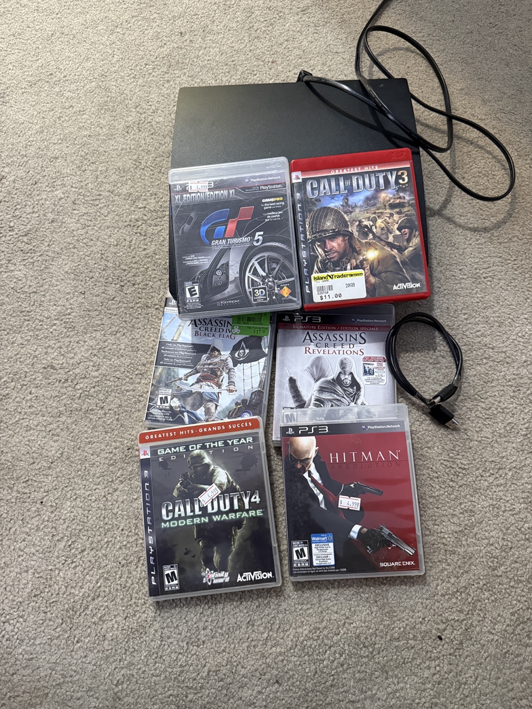 PlayStation 3 (PS3) with Games - photo 2